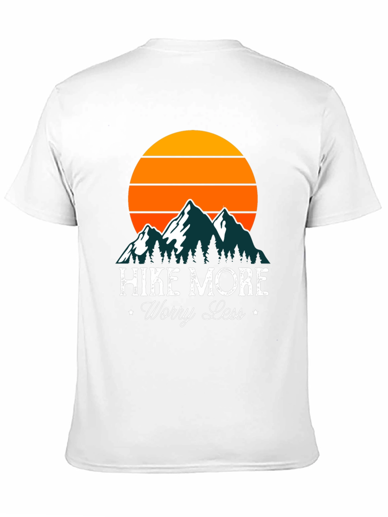 Hike More Worry Less Graphic T-Shirt