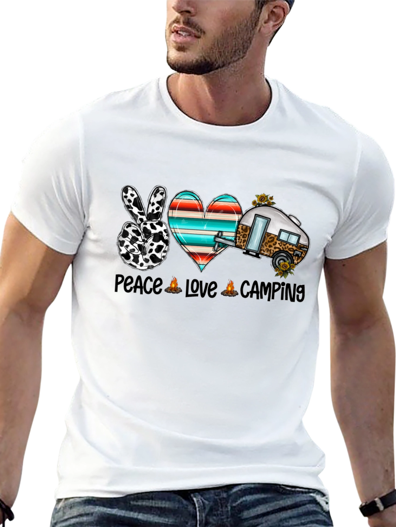 Peace Love Camping T-Shirt