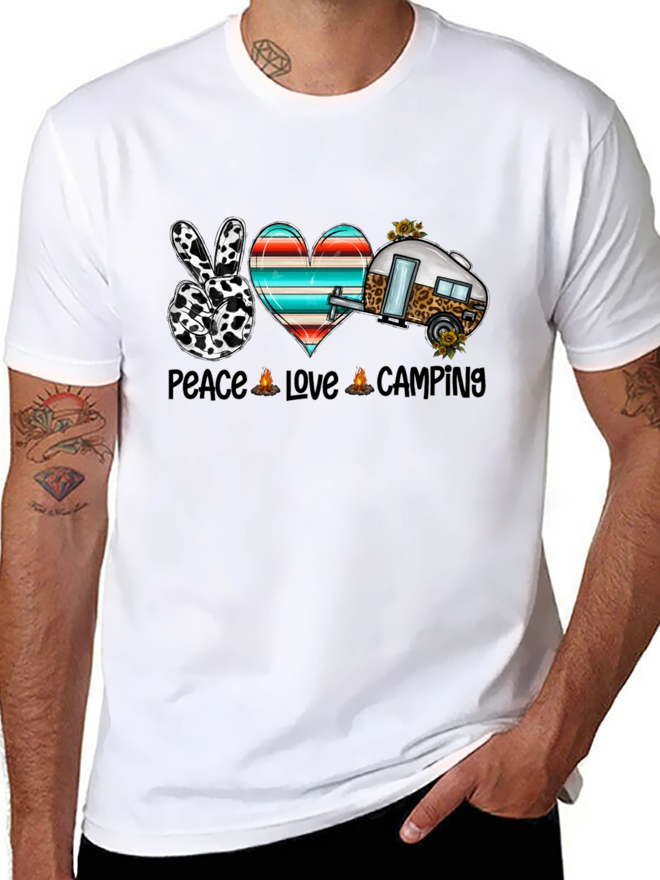 Peace Love Camping T-Shirt