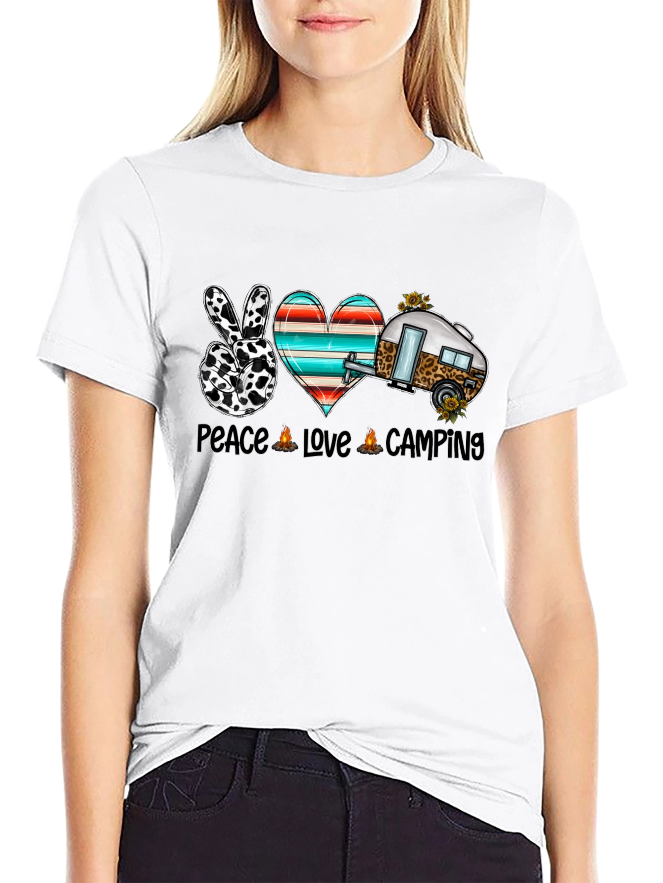 Peace Love Camping T-Shirt