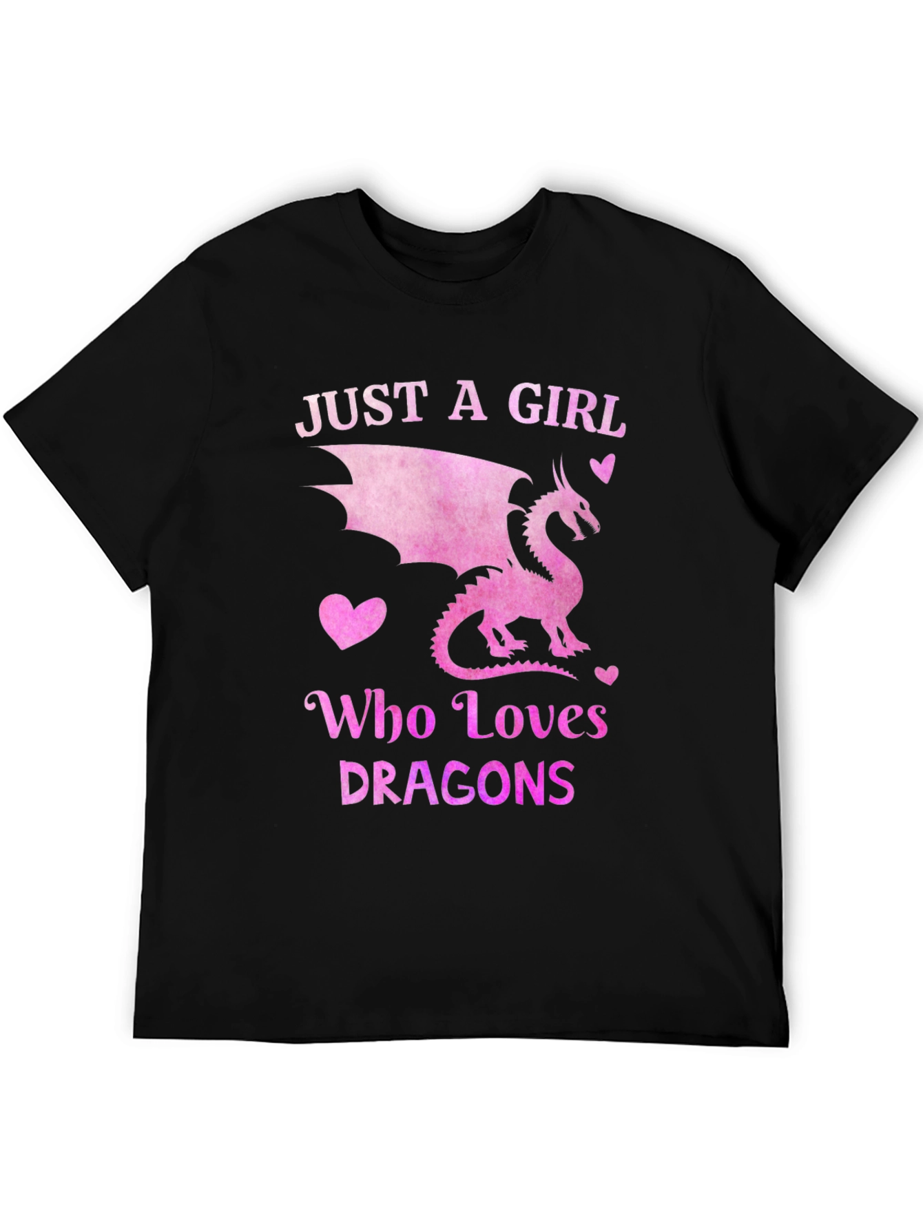Just a Girl Who Loves Dragons T-Shirt
