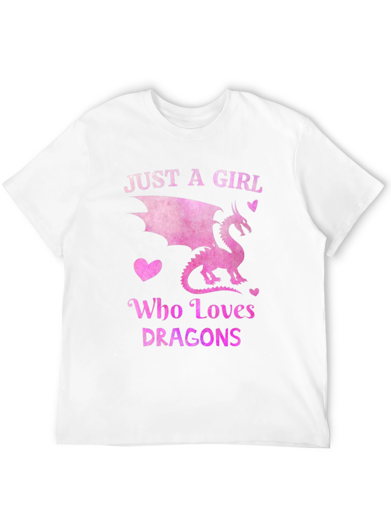 Just a Girl Who Loves Dragons T-Shirt