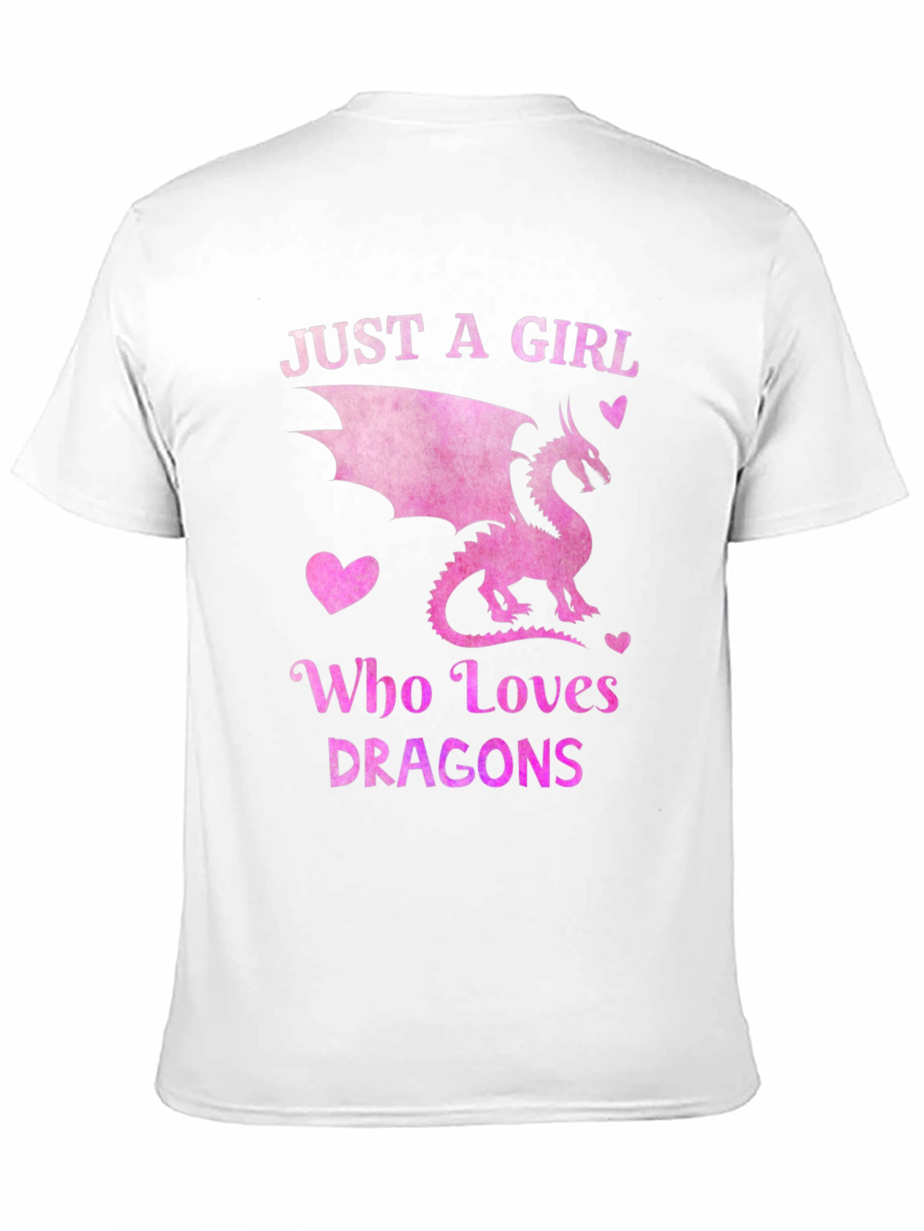 Just a Girl Who Loves Dragons T-Shirt
