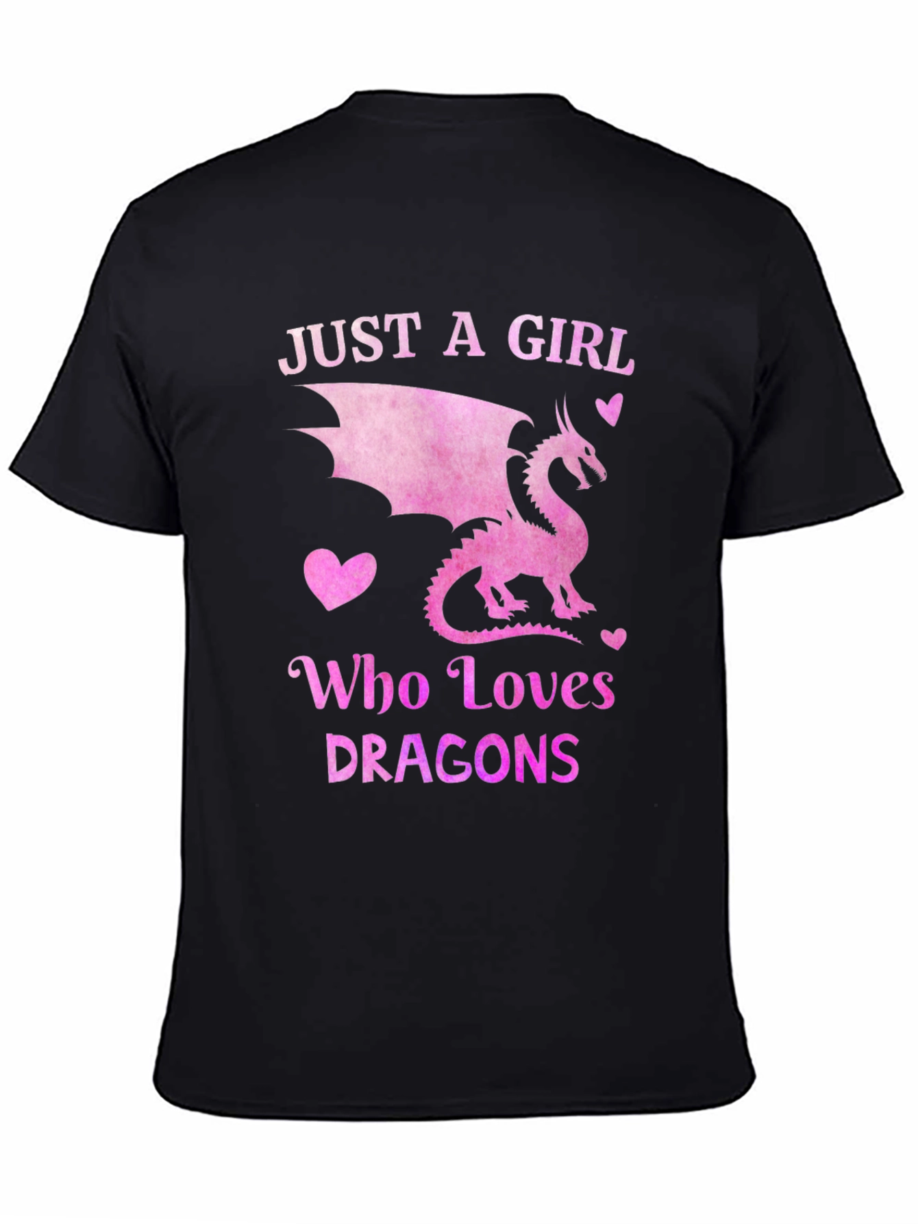Just a Girl Who Loves Dragons T-Shirt