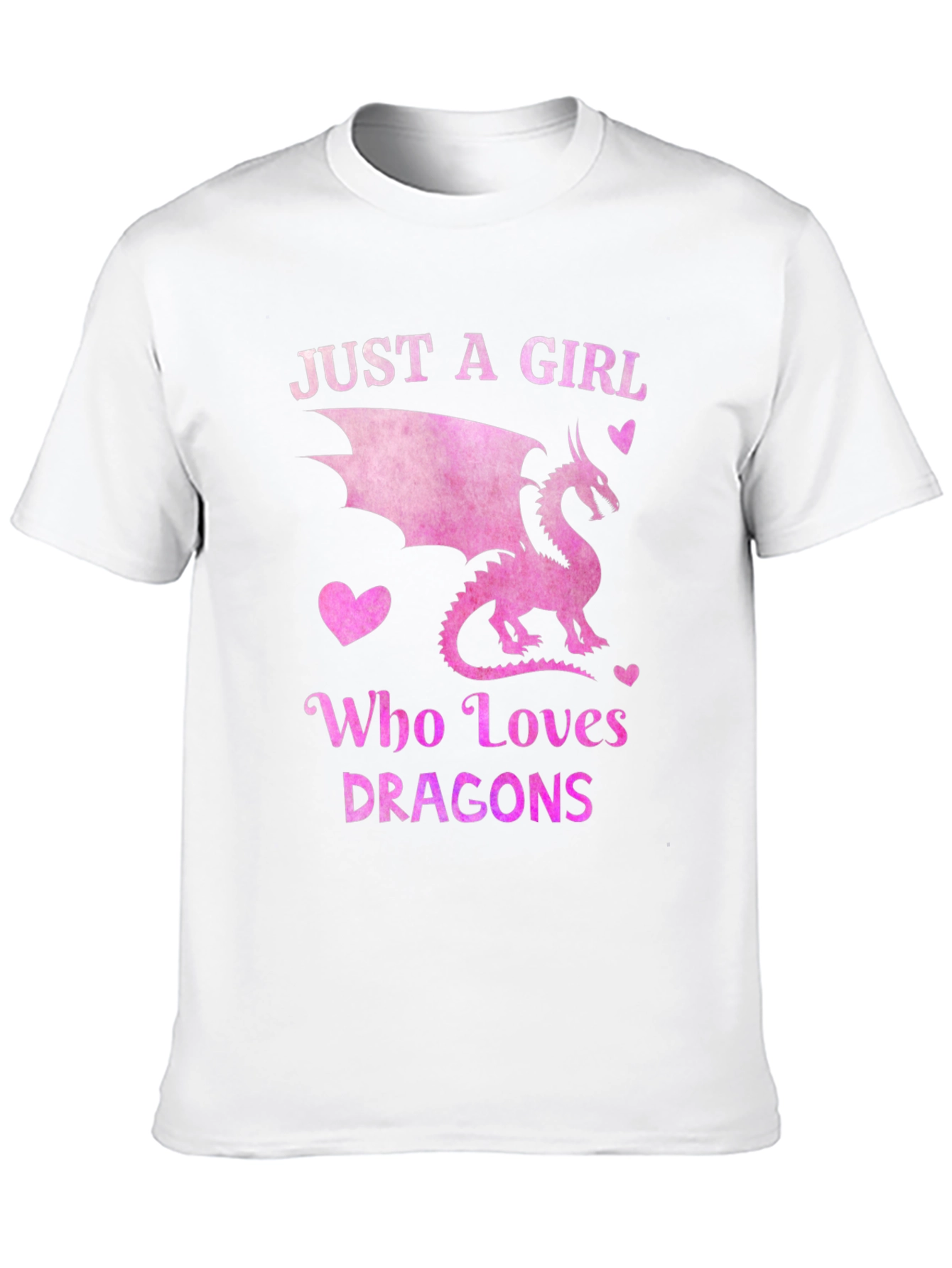Just a Girl Who Loves Dragons T-Shirt