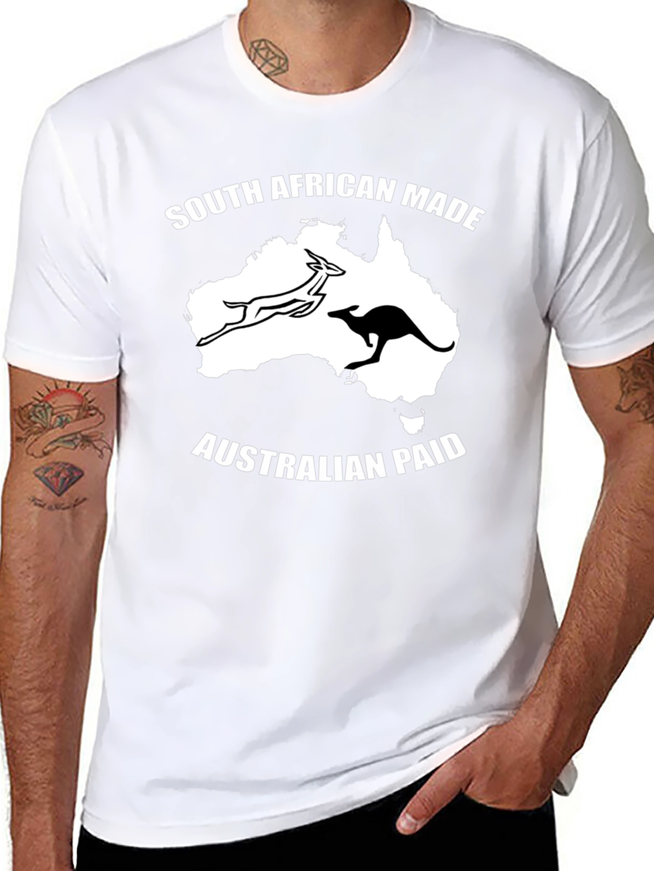 South African Made Australian Paid T-Shirt