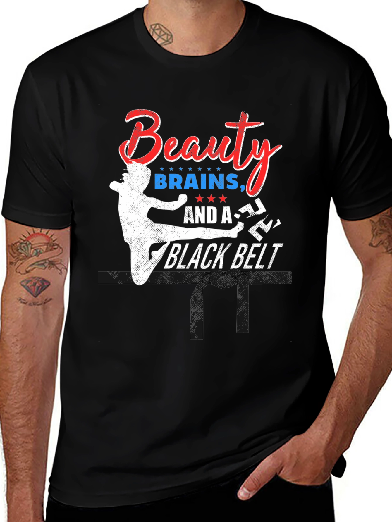 Beauty Brains & Black Belt T-Shirt