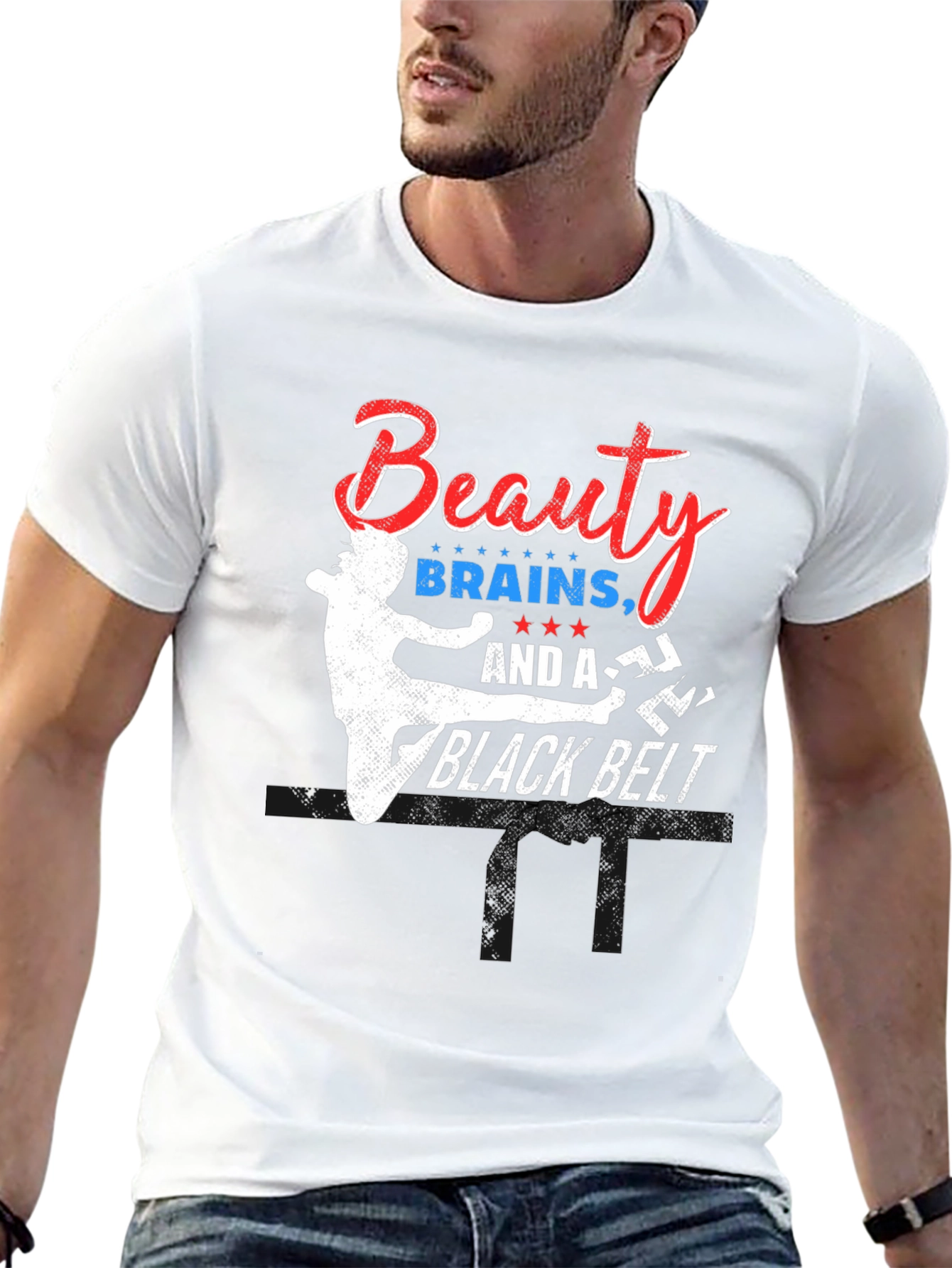 Beauty Brains & Black Belt T-Shirt