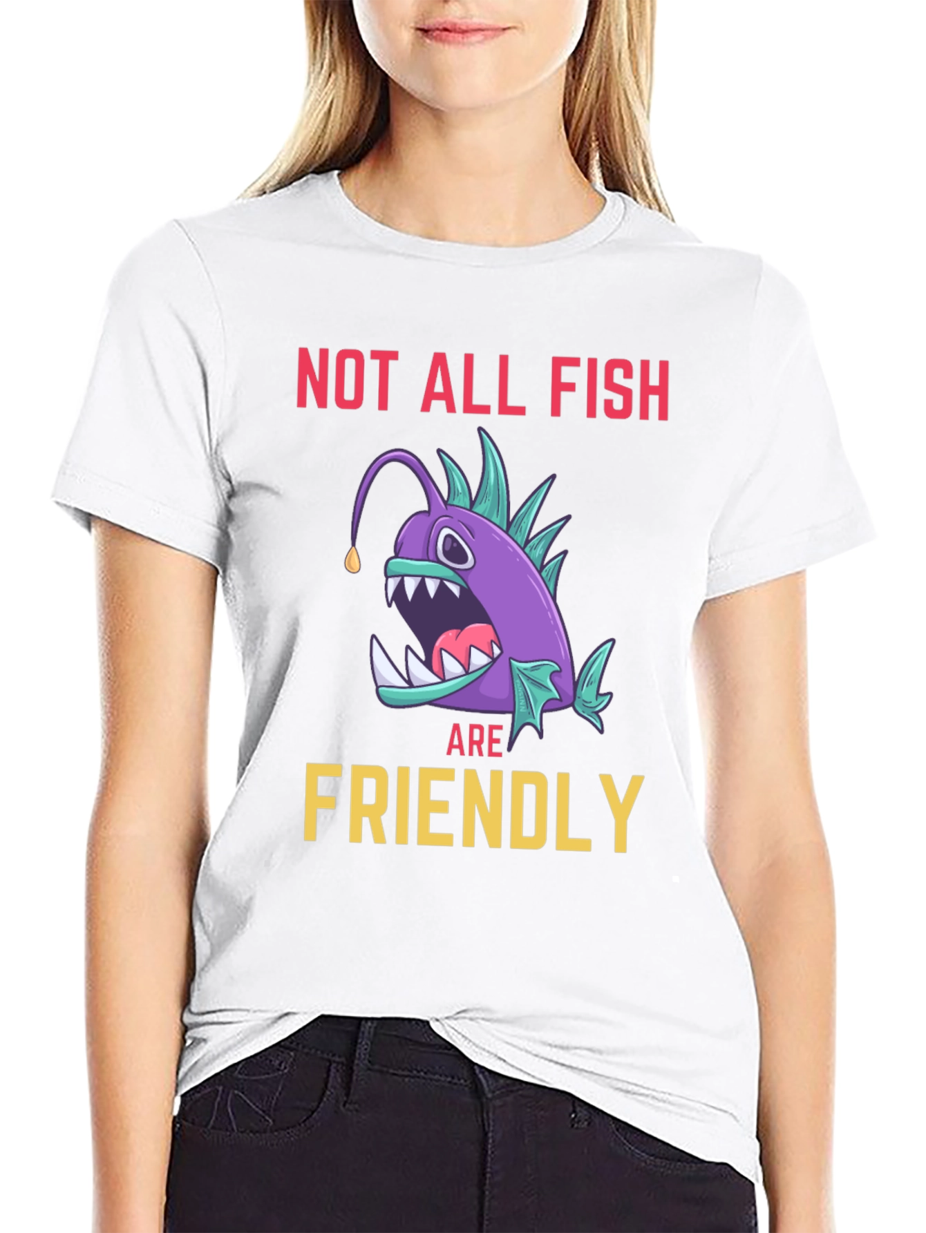Not All Fish Are Friendly Angler T-Shirt