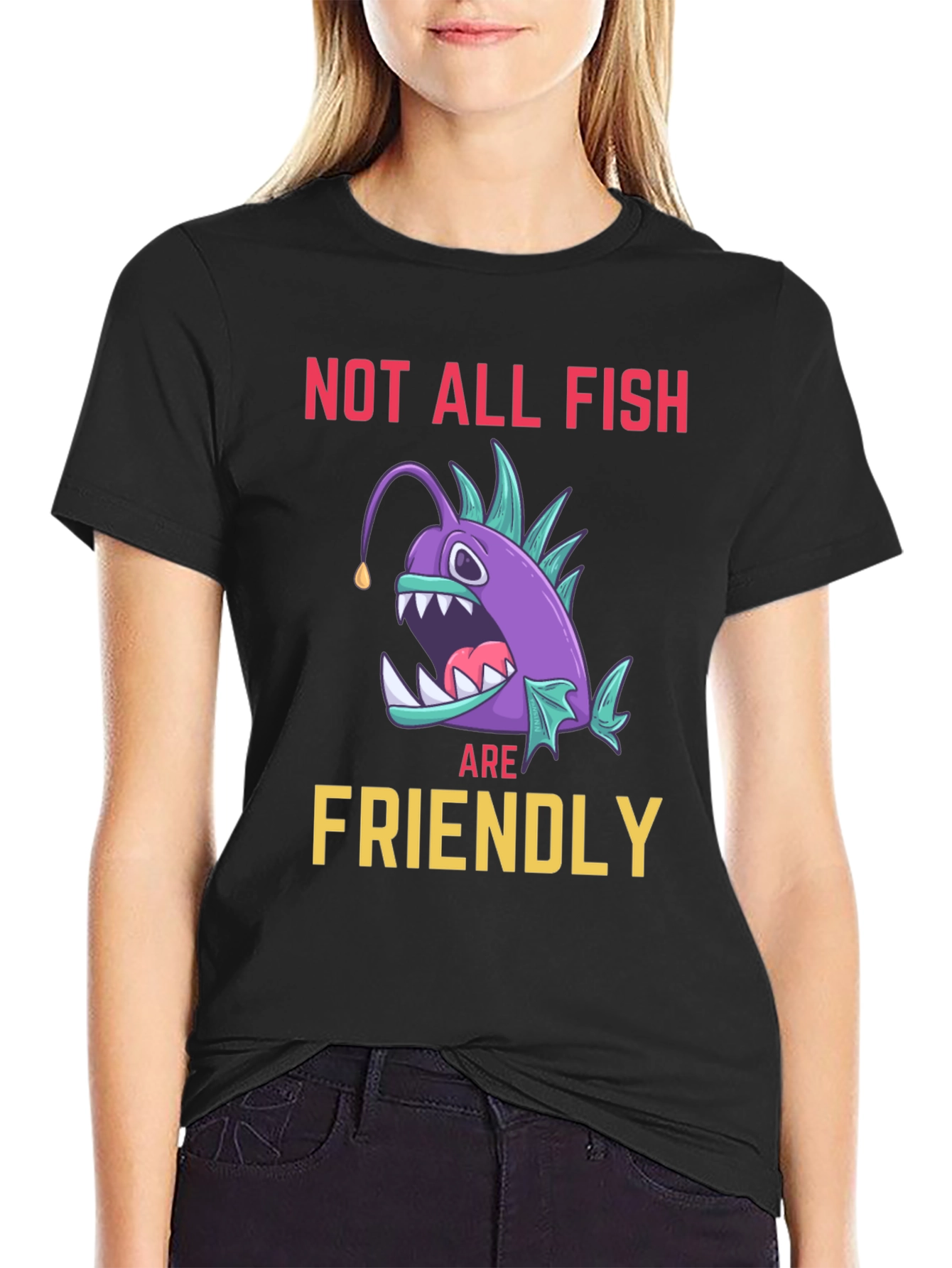 Not All Fish Are Friendly Angler T-Shirt