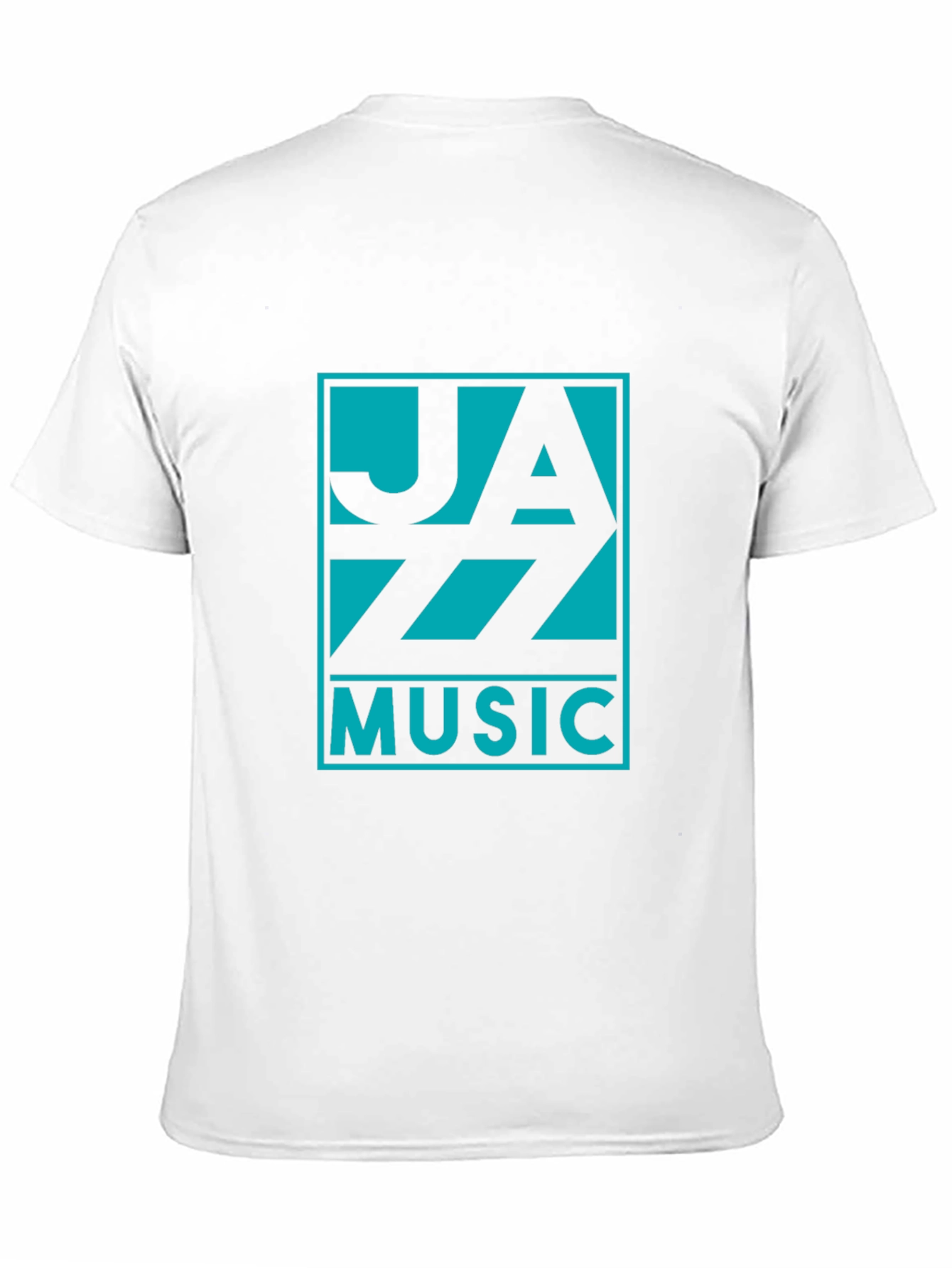 Jazz Music Graphic Tee - Black Cotton T-Shirt