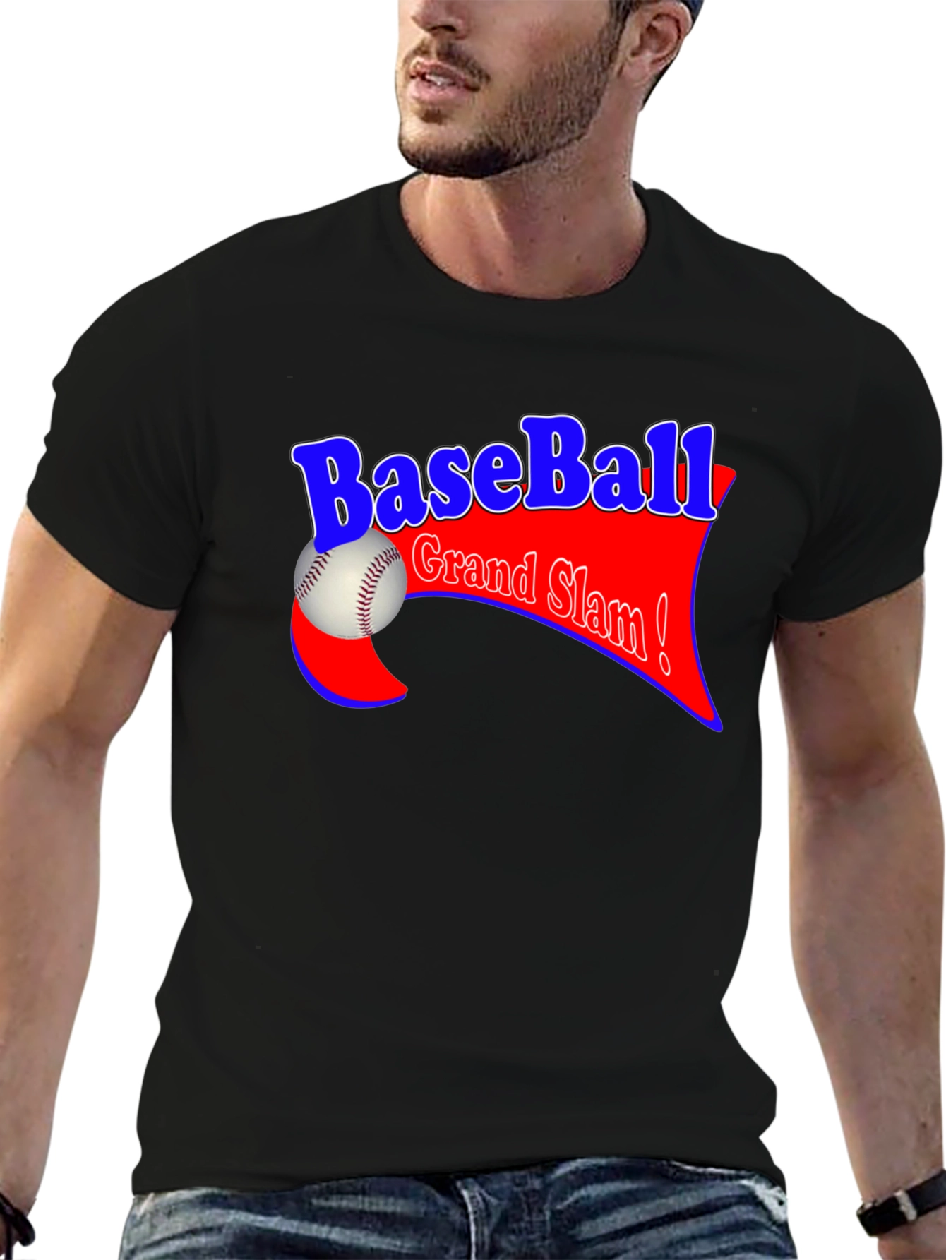 Baseball Grand Slam Graphic T-Shirt