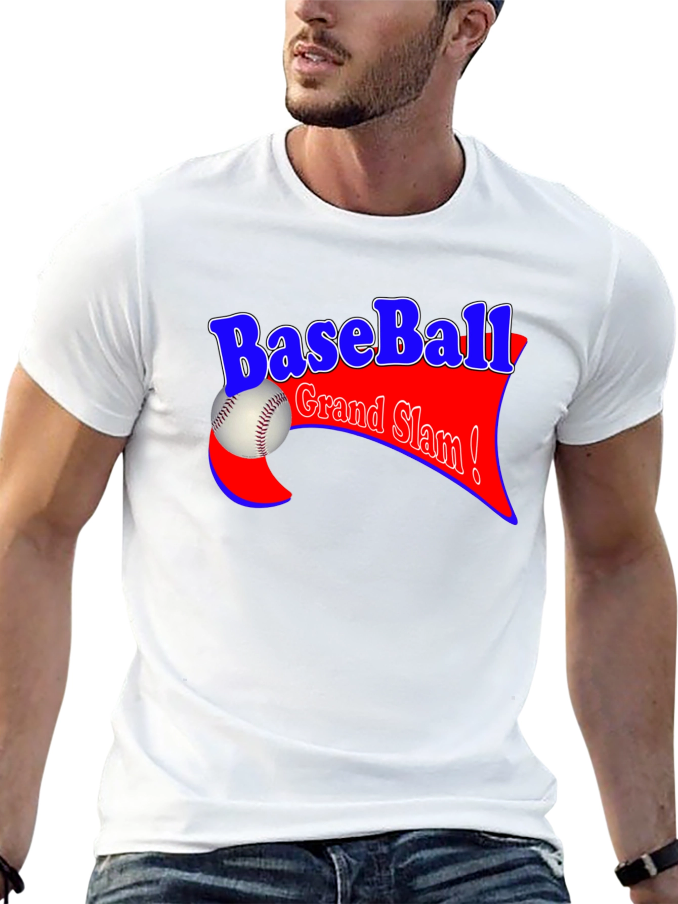 Baseball Grand Slam Graphic T-Shirt