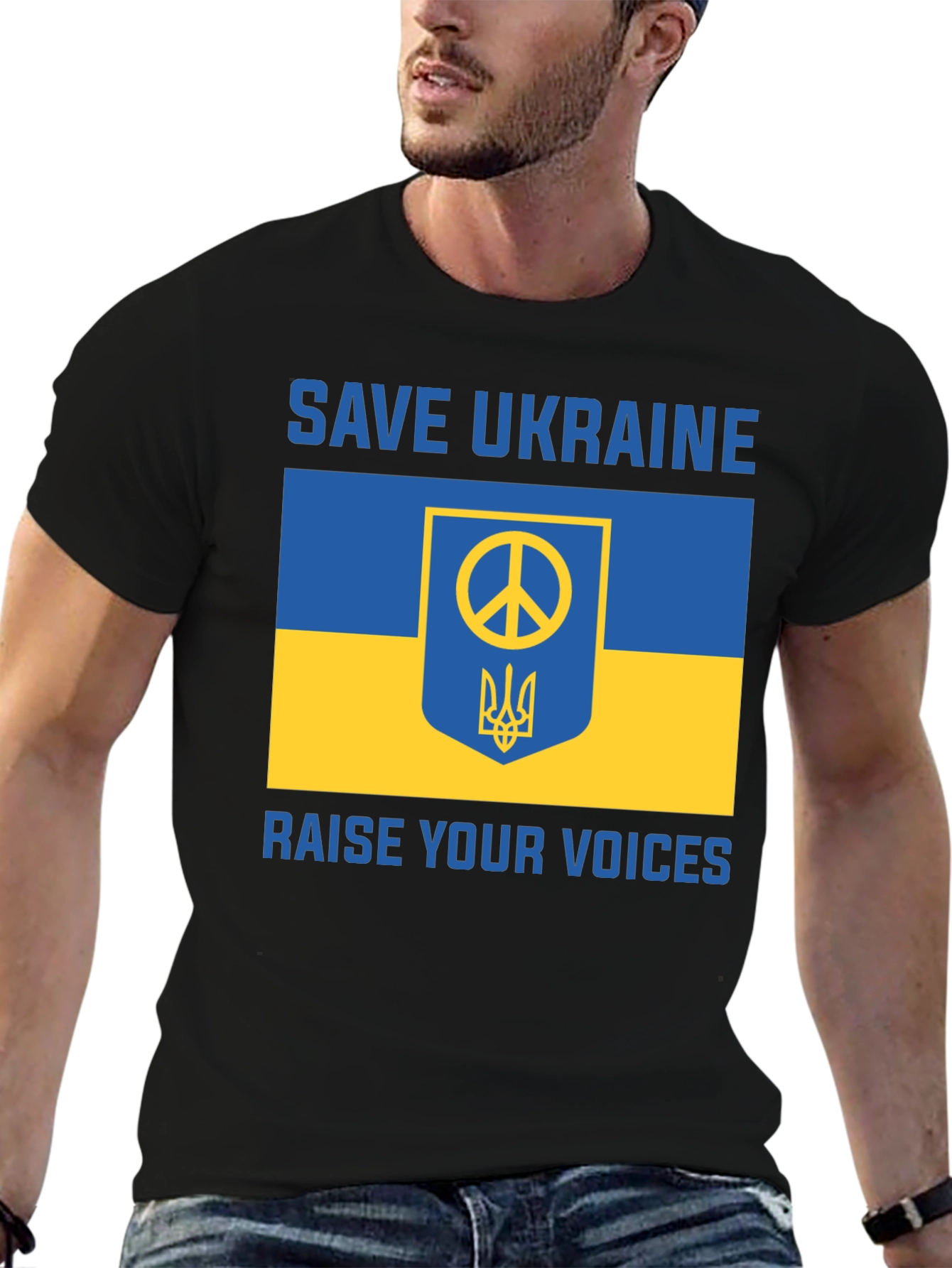 Save Ukraine T-Shirt - Raise Your Voices
