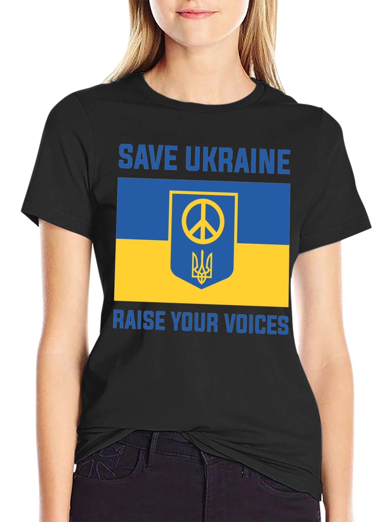 Save Ukraine T-Shirt - Raise Your Voices