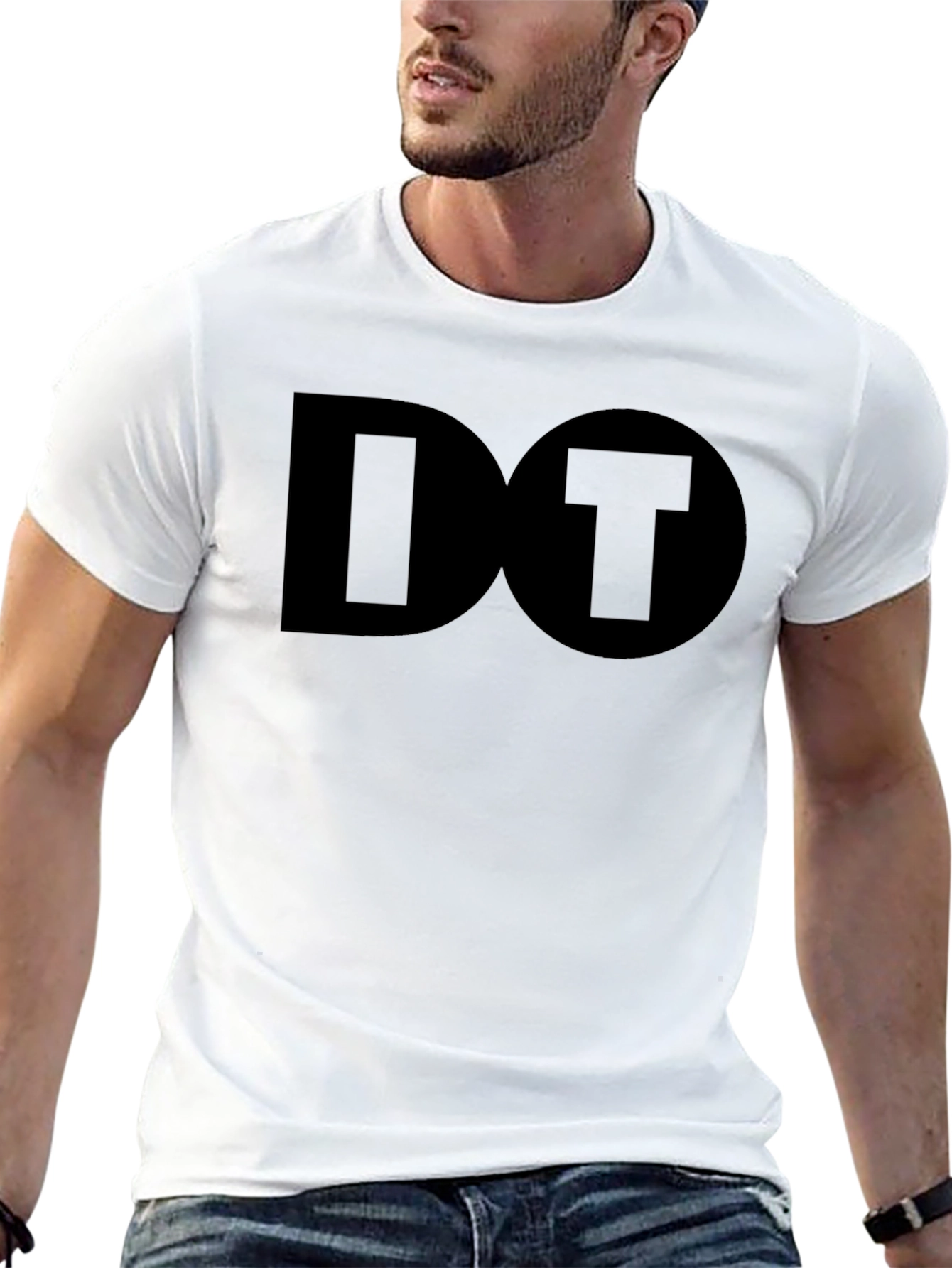 Do It Bold Graphic Tee - Black Cotton Blend