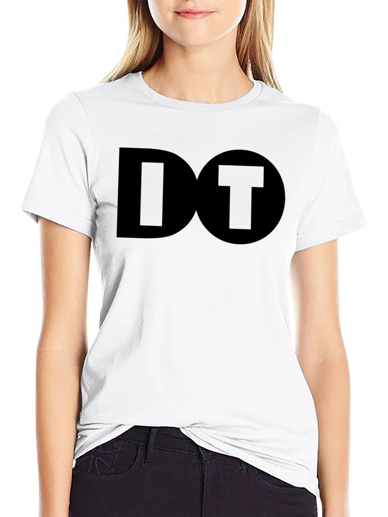 Do It Bold Graphic Tee - Black Cotton Blend