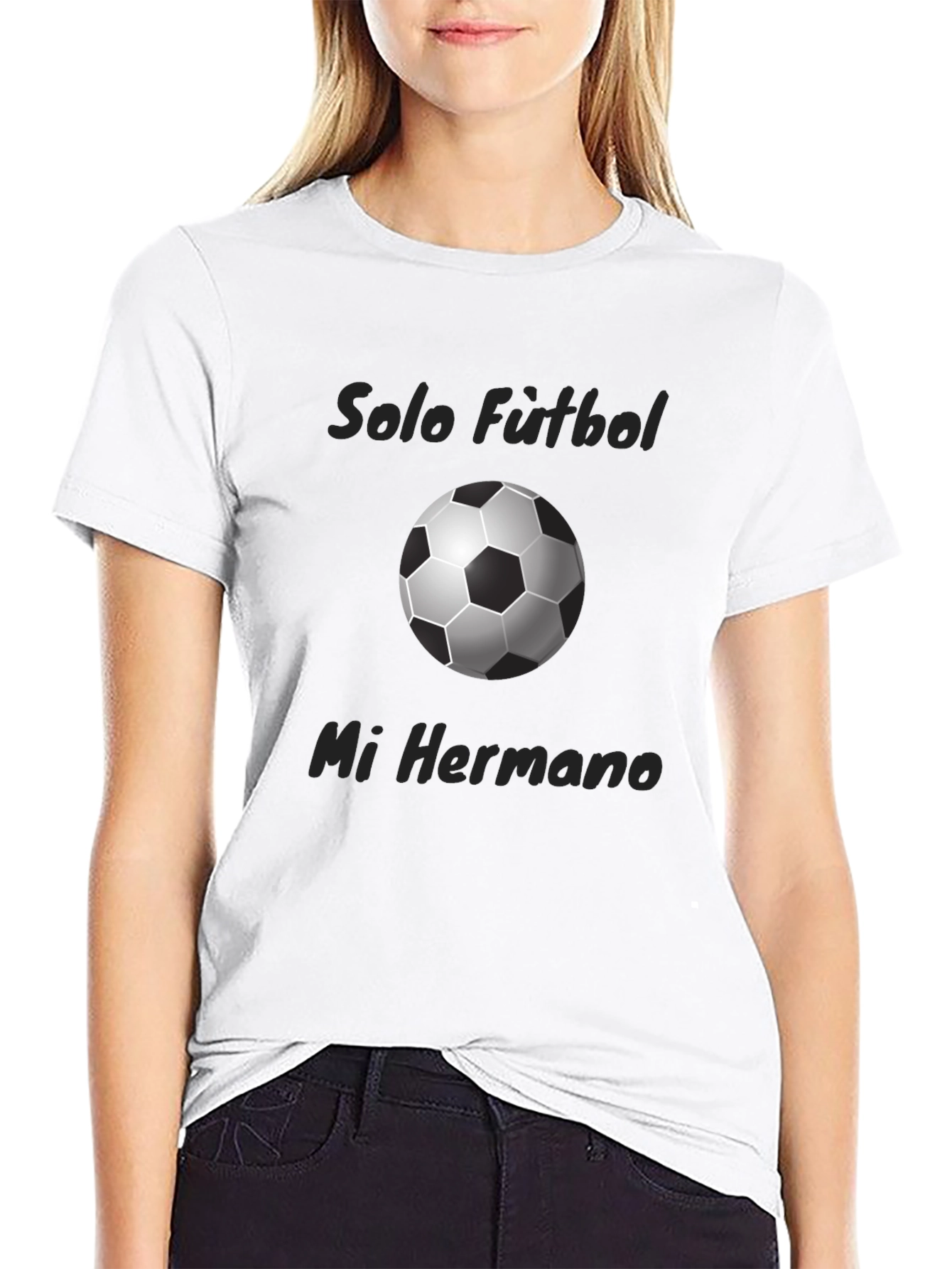 Soccer Fan T-Shirt - Solo Futbol Mi Hermano