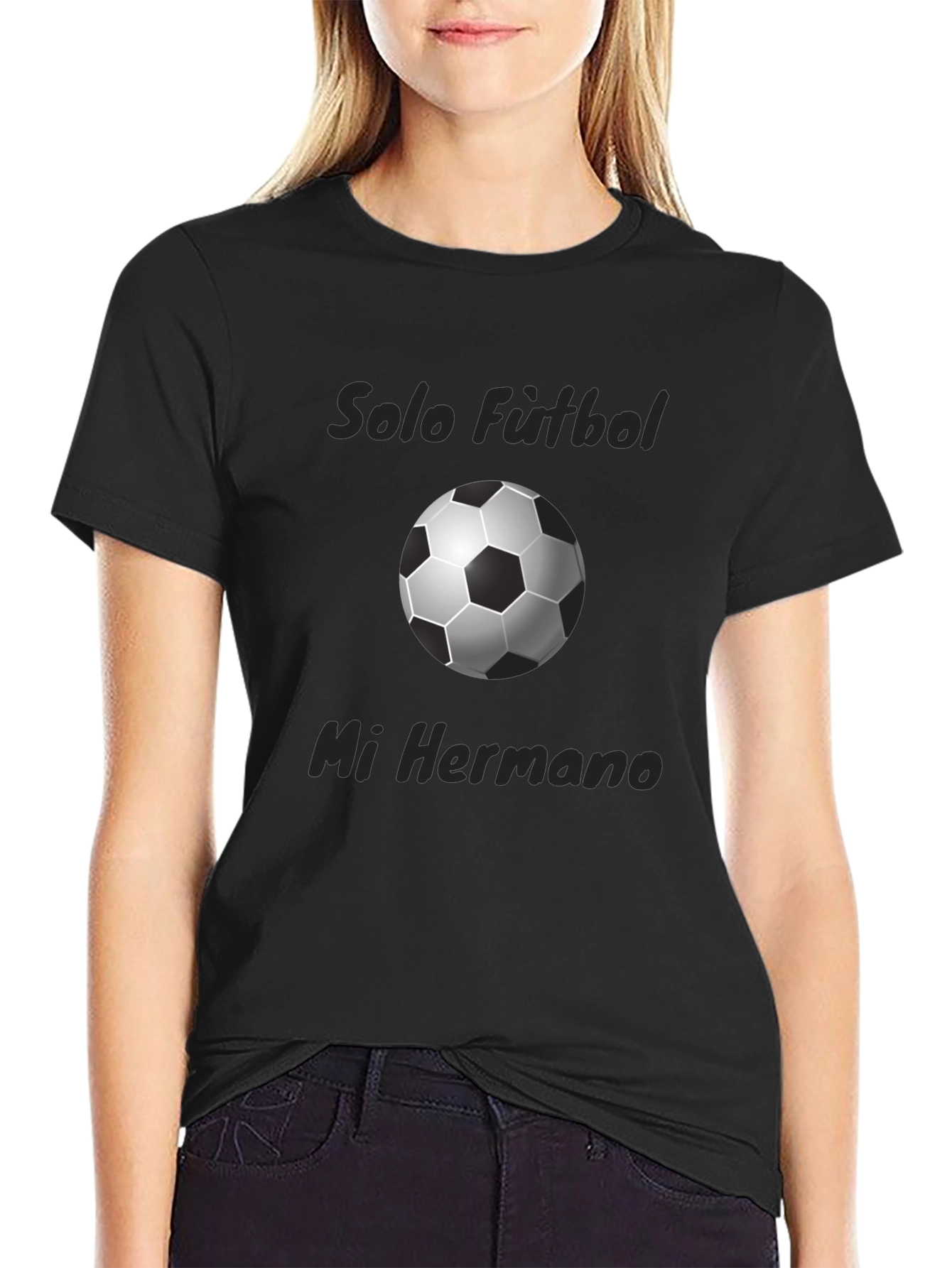 Soccer Fan T-Shirt - Solo Futbol Mi Hermano