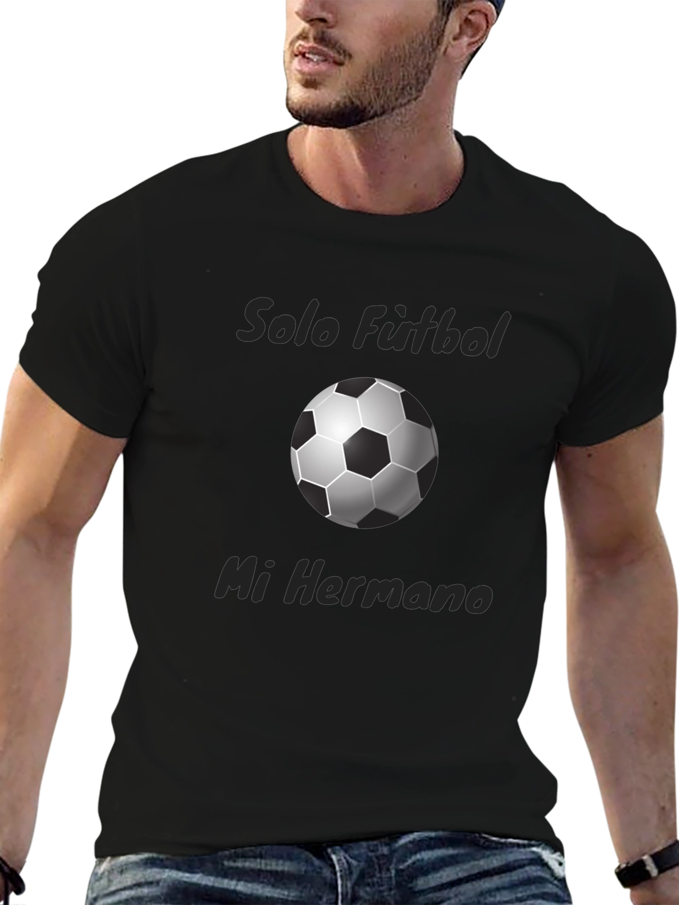 Soccer Fan T-Shirt - Solo Futbol Mi Hermano