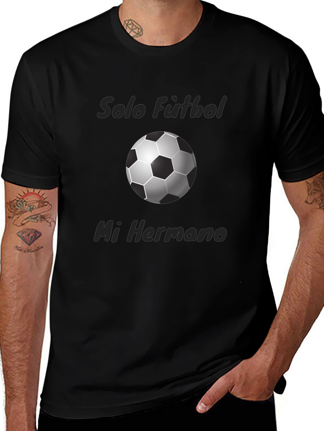 Soccer Fan T-Shirt - Solo Futbol Mi Hermano
