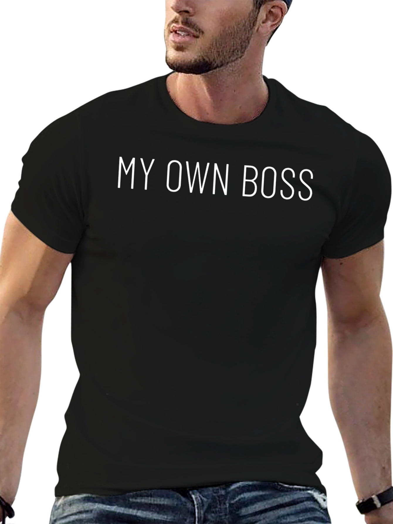 My Own Boss Graphic Tee - Black
