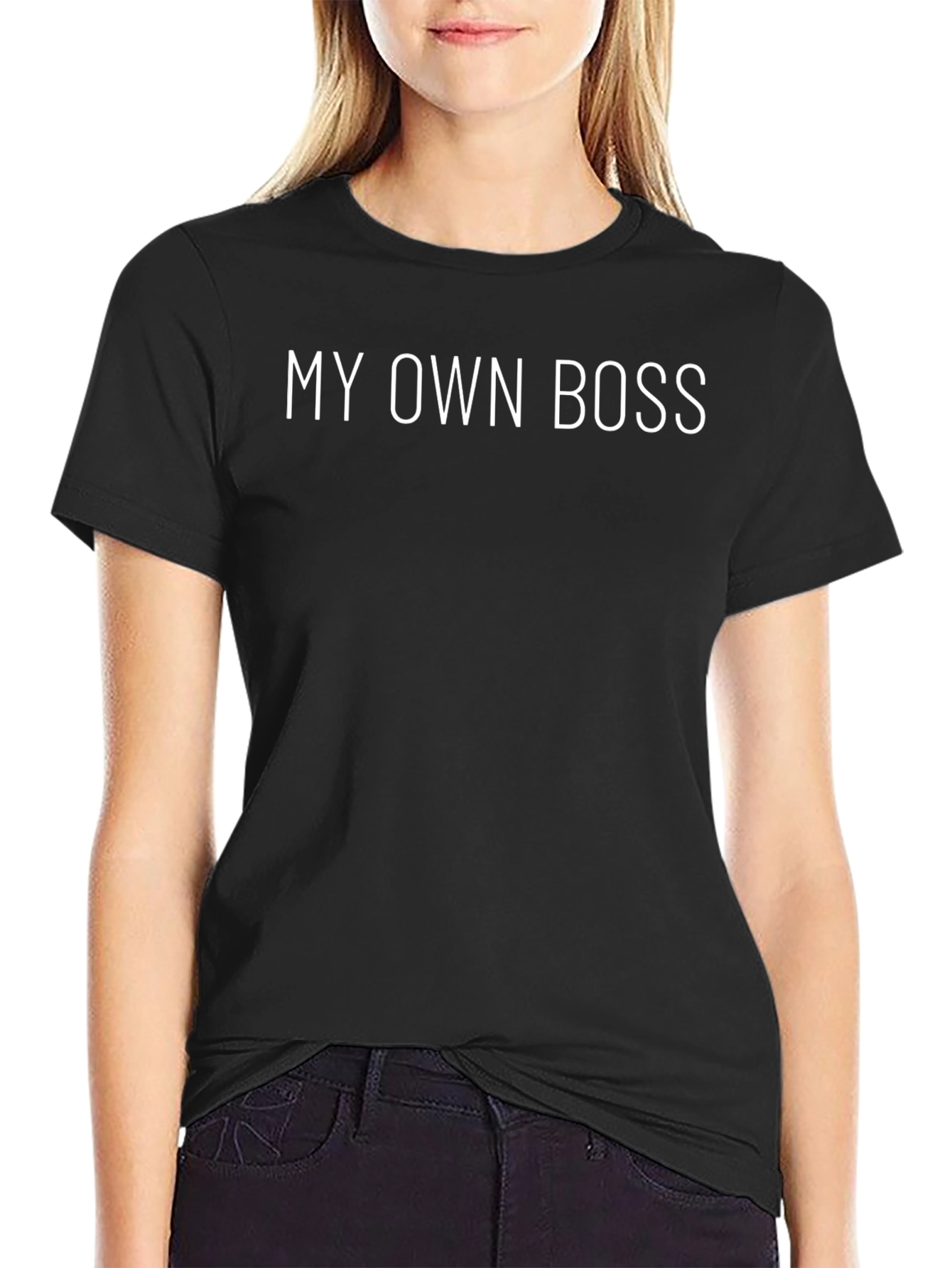 My Own Boss Graphic Tee - Black