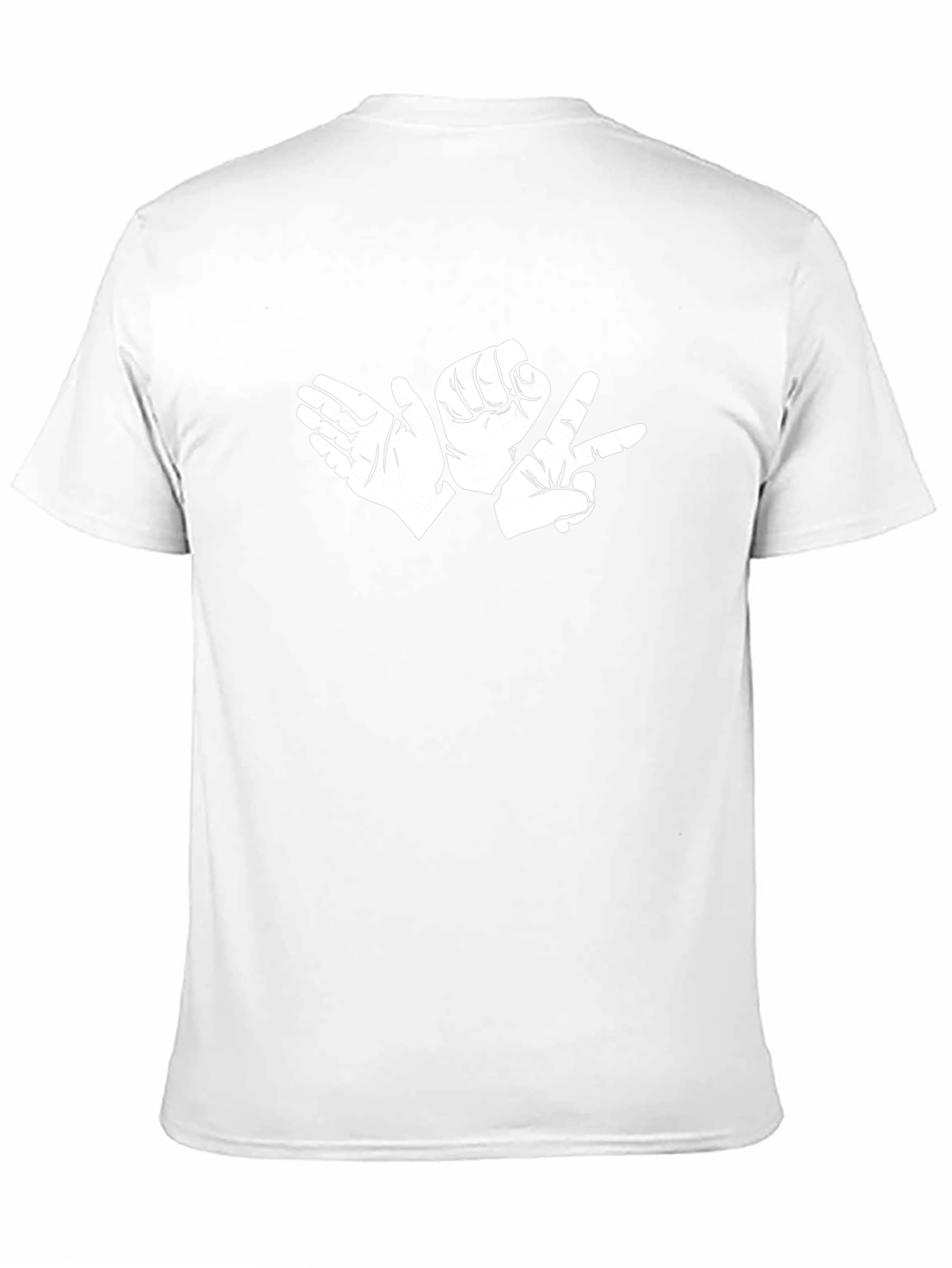 Rock Paper Scissors Graphic Tee - Black