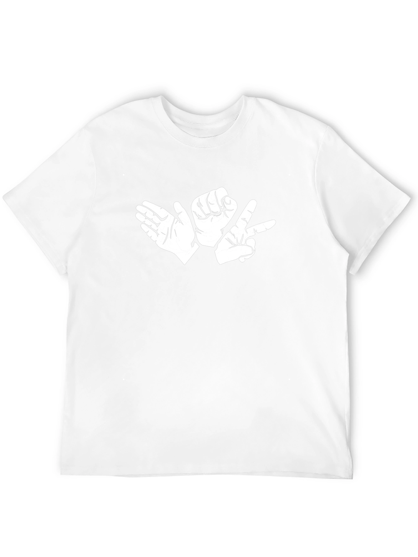 Rock Paper Scissors Graphic Tee - Black