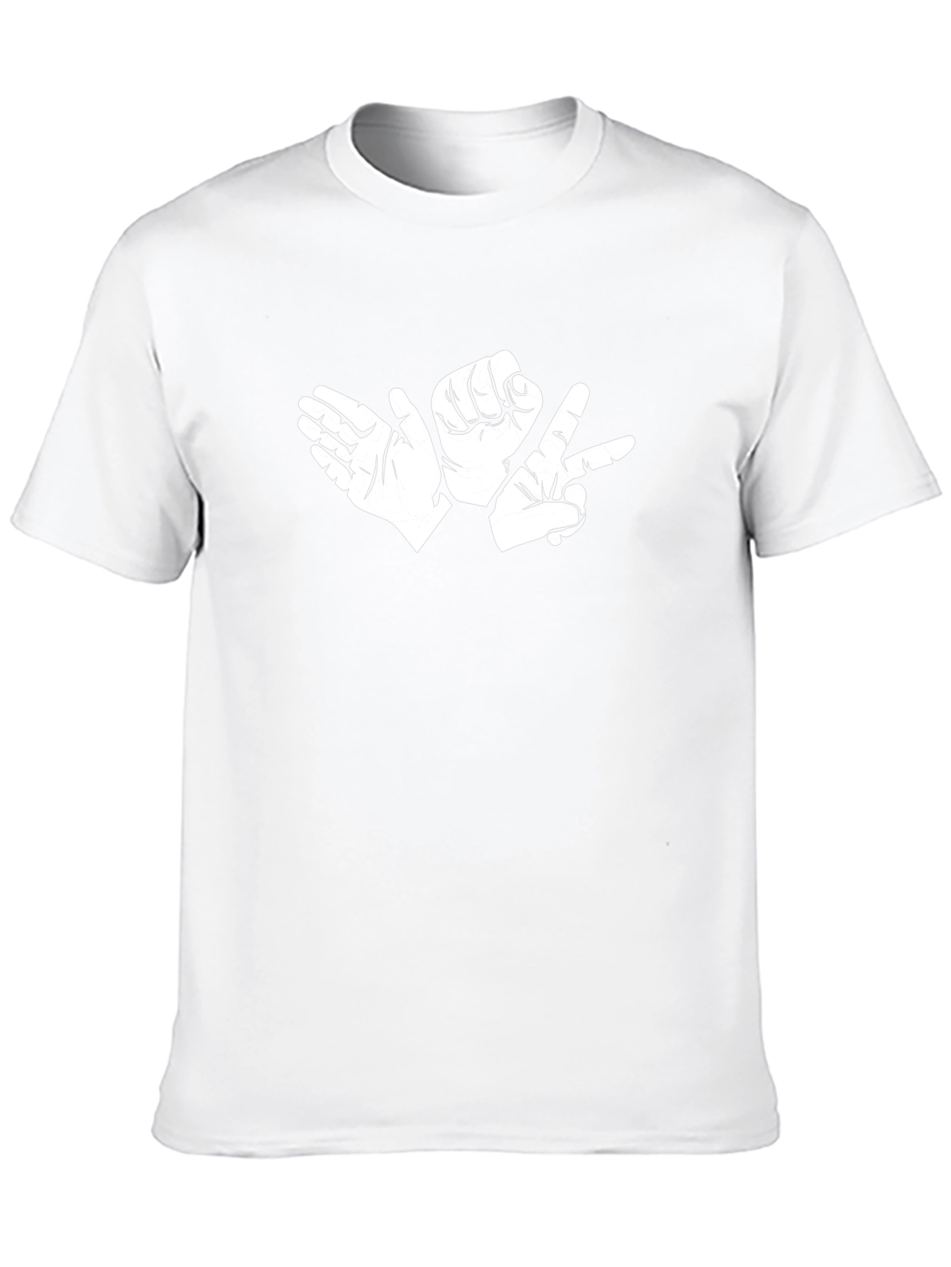 Rock Paper Scissors Graphic Tee - Black