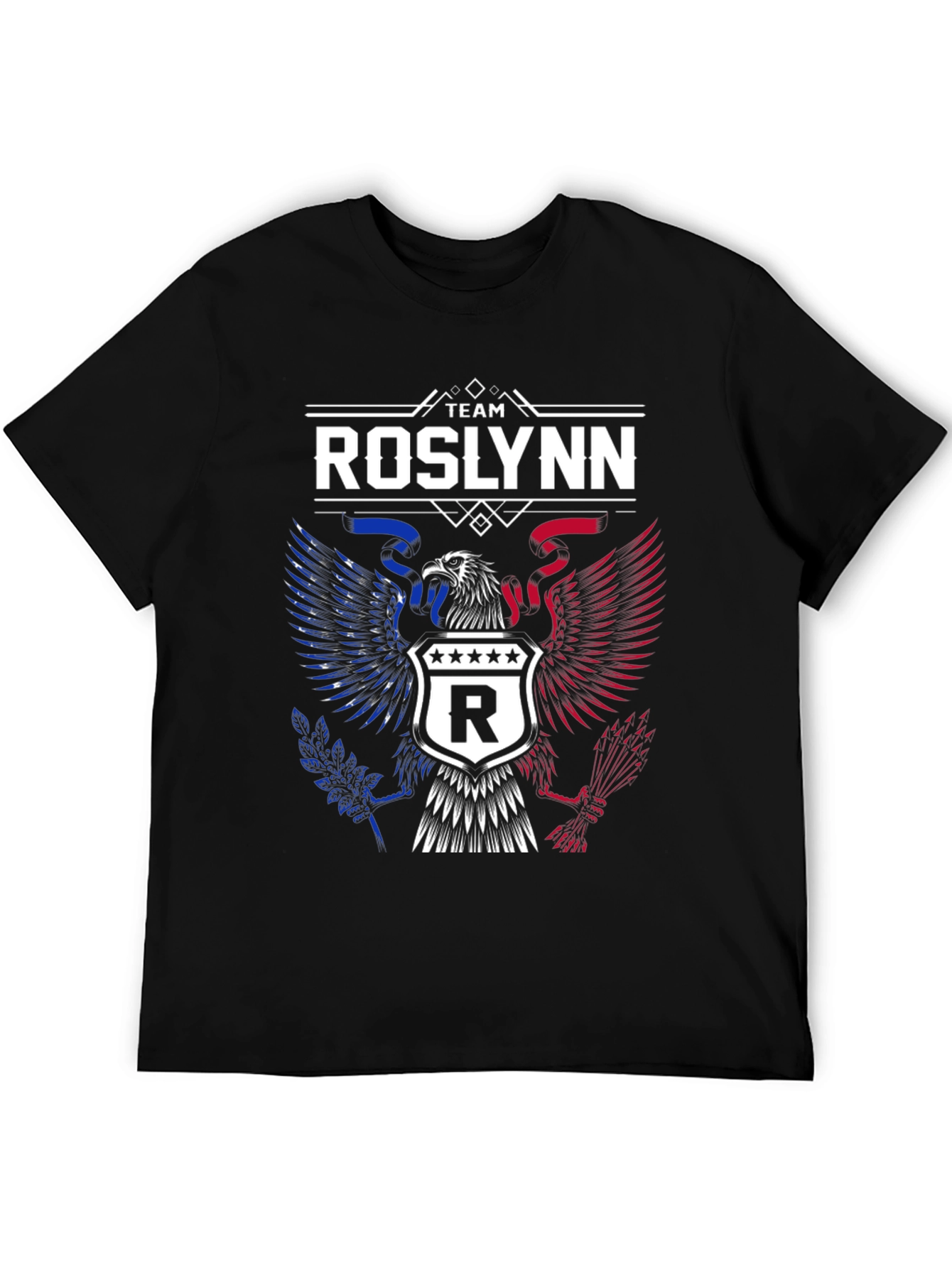 Team Roslynn Eagle Graphic Tee - Patriotic Design