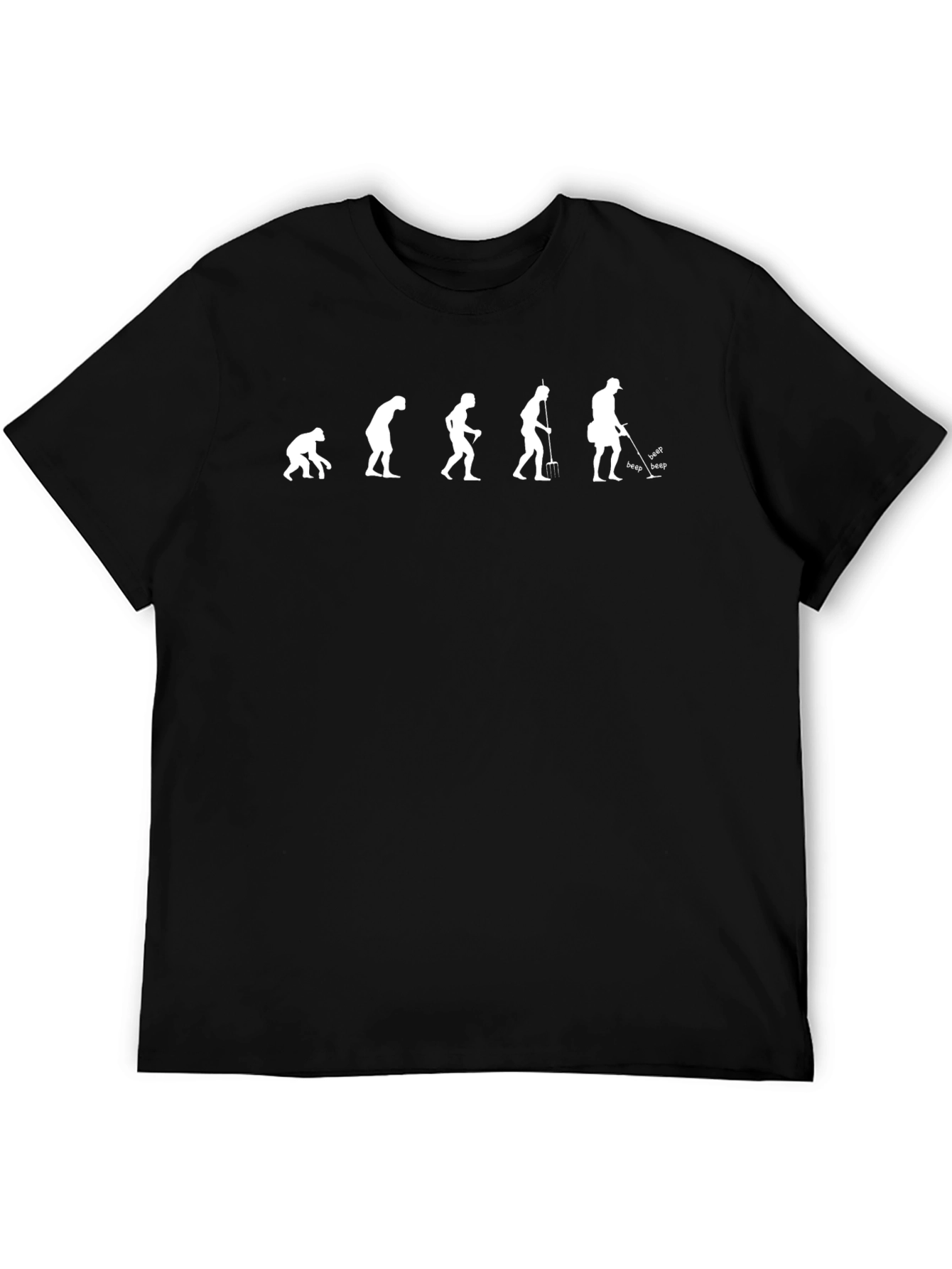 Evolution of Metal Detecting T-Shirt