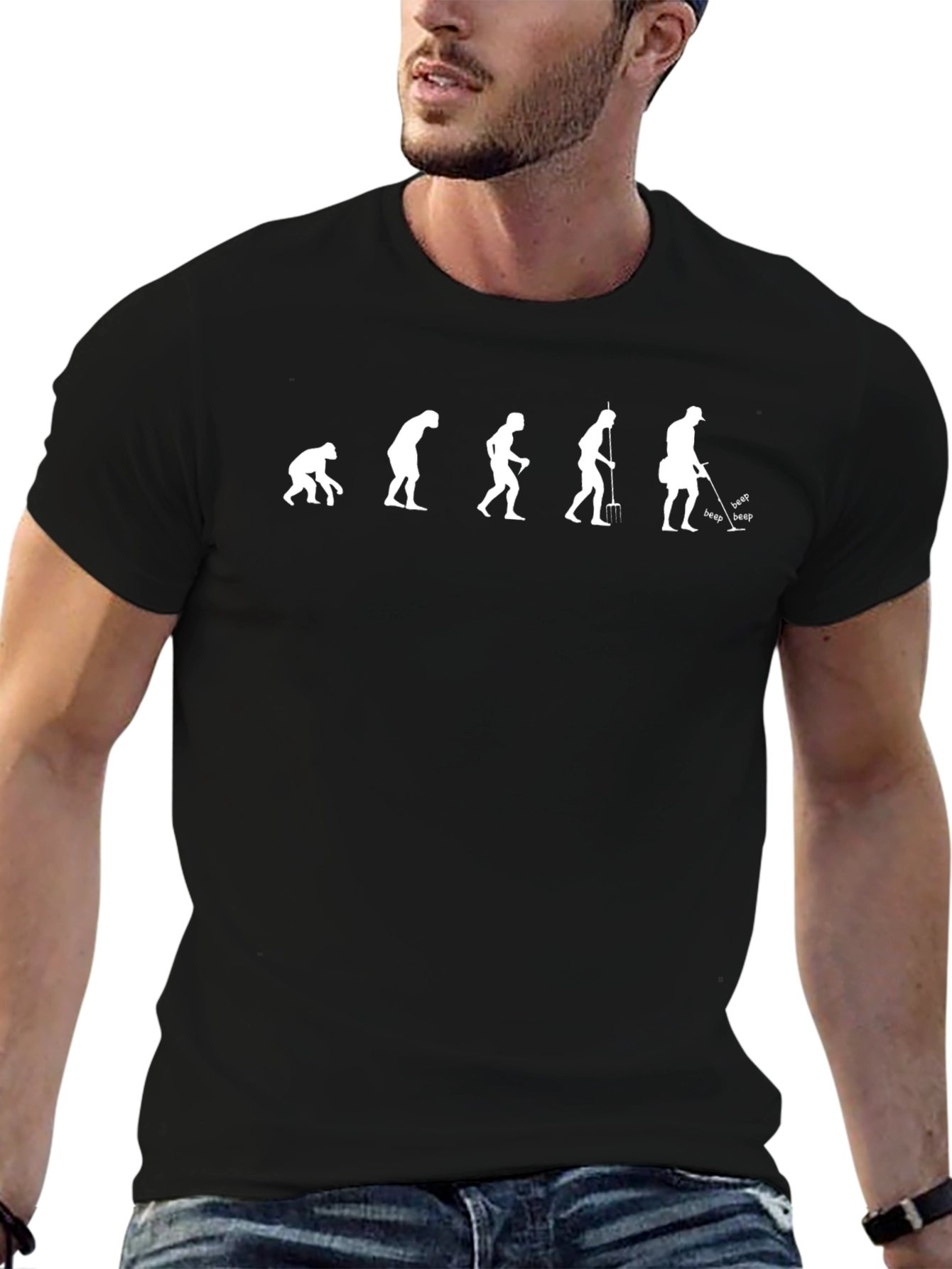 Evolution of Metal Detecting T-Shirt