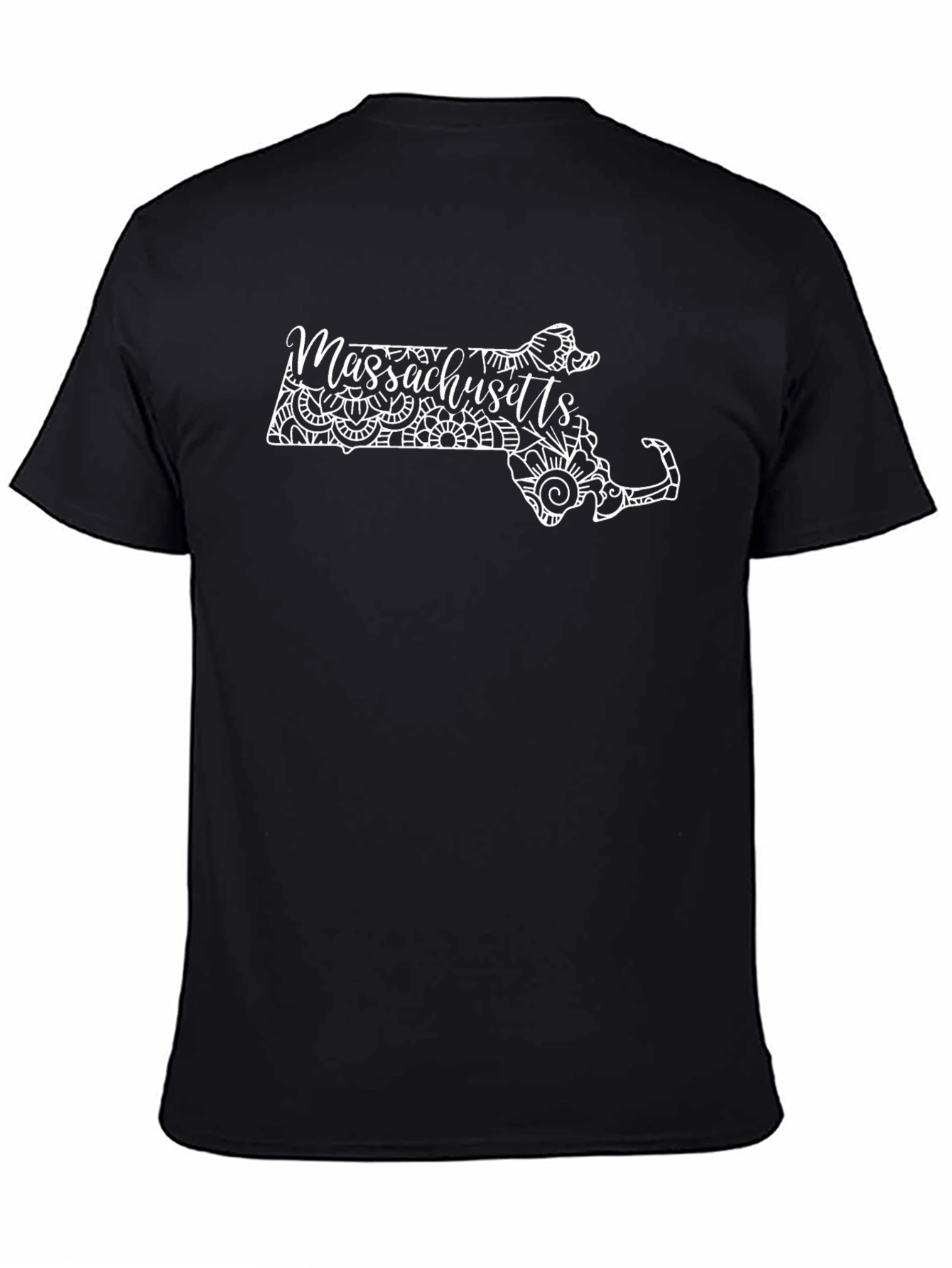 Massachusetts State Outline T-Shirt