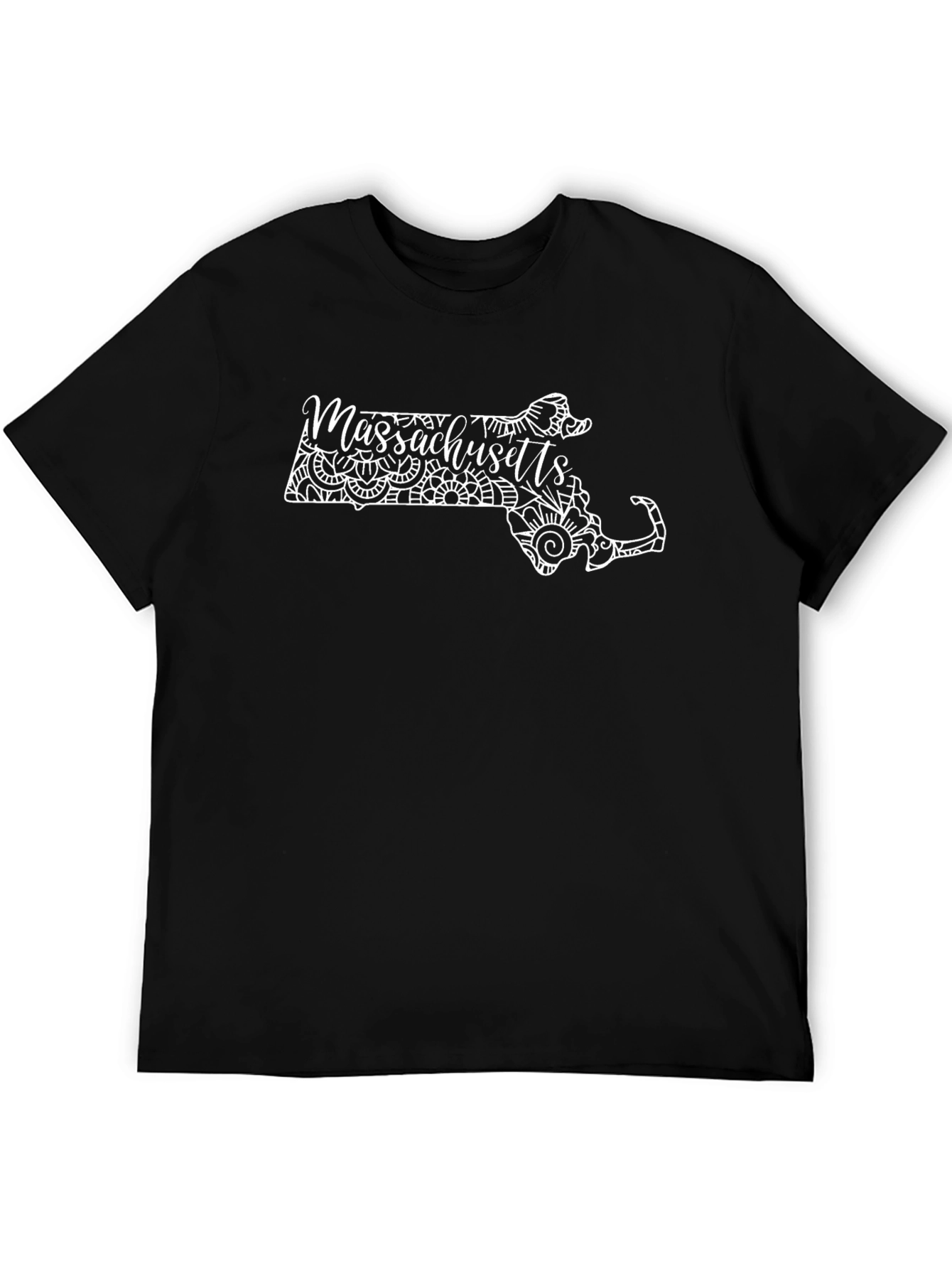Massachusetts State Outline T-Shirt