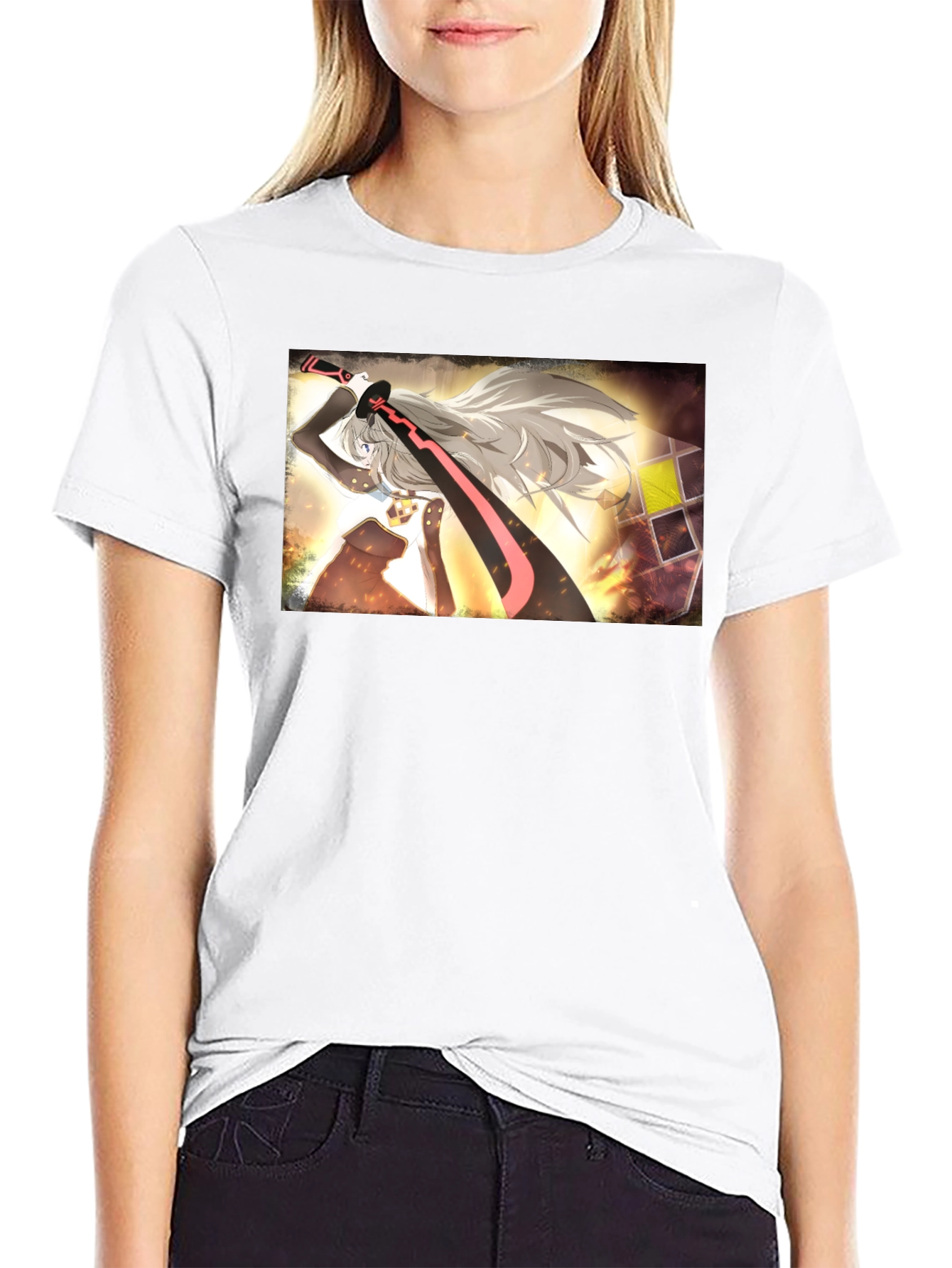 Anime Graphic Black T-Shirt: Stylish Fan Apparel