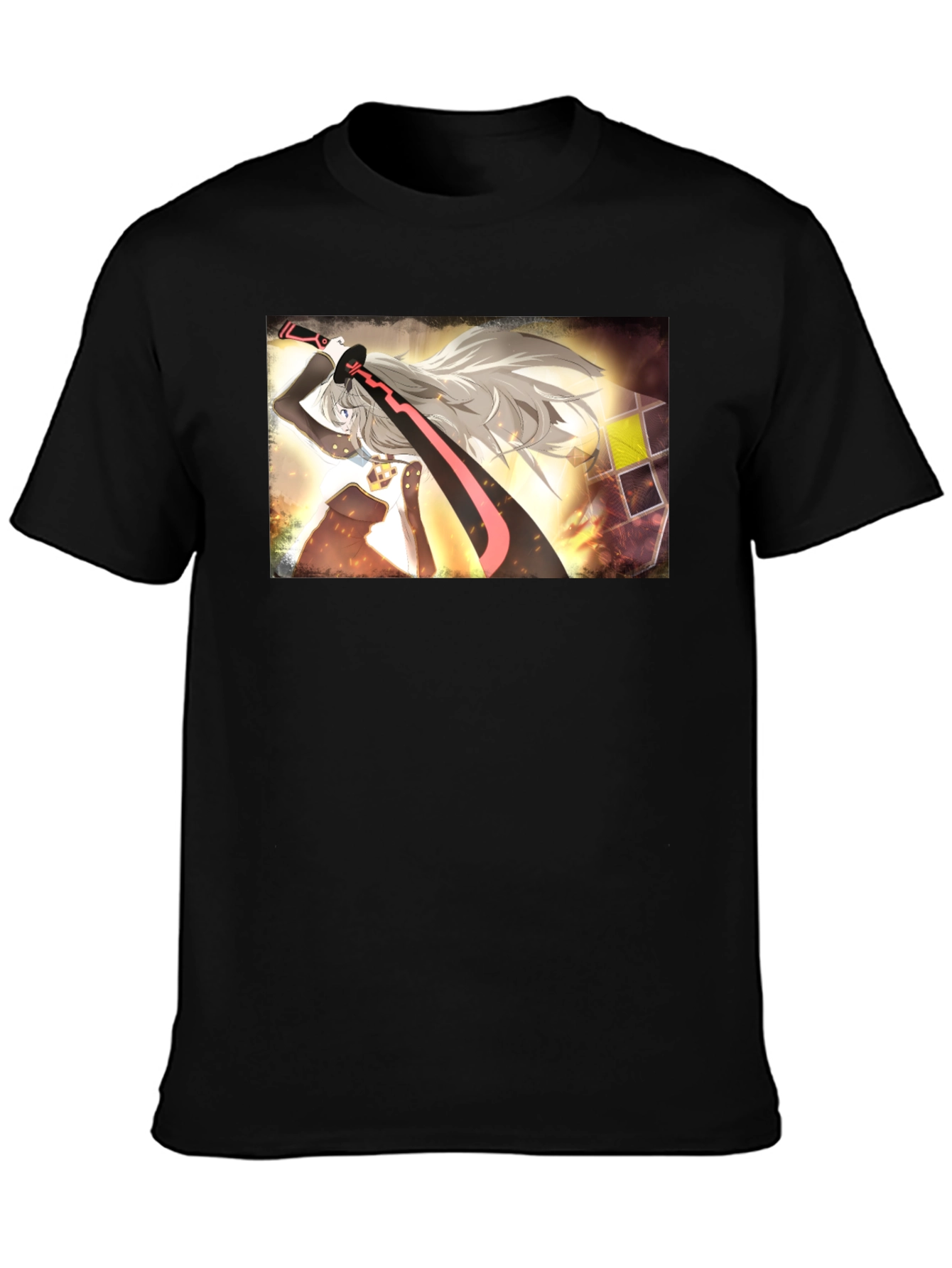 Anime Graphic Black T-Shirt: Stylish Fan Apparel