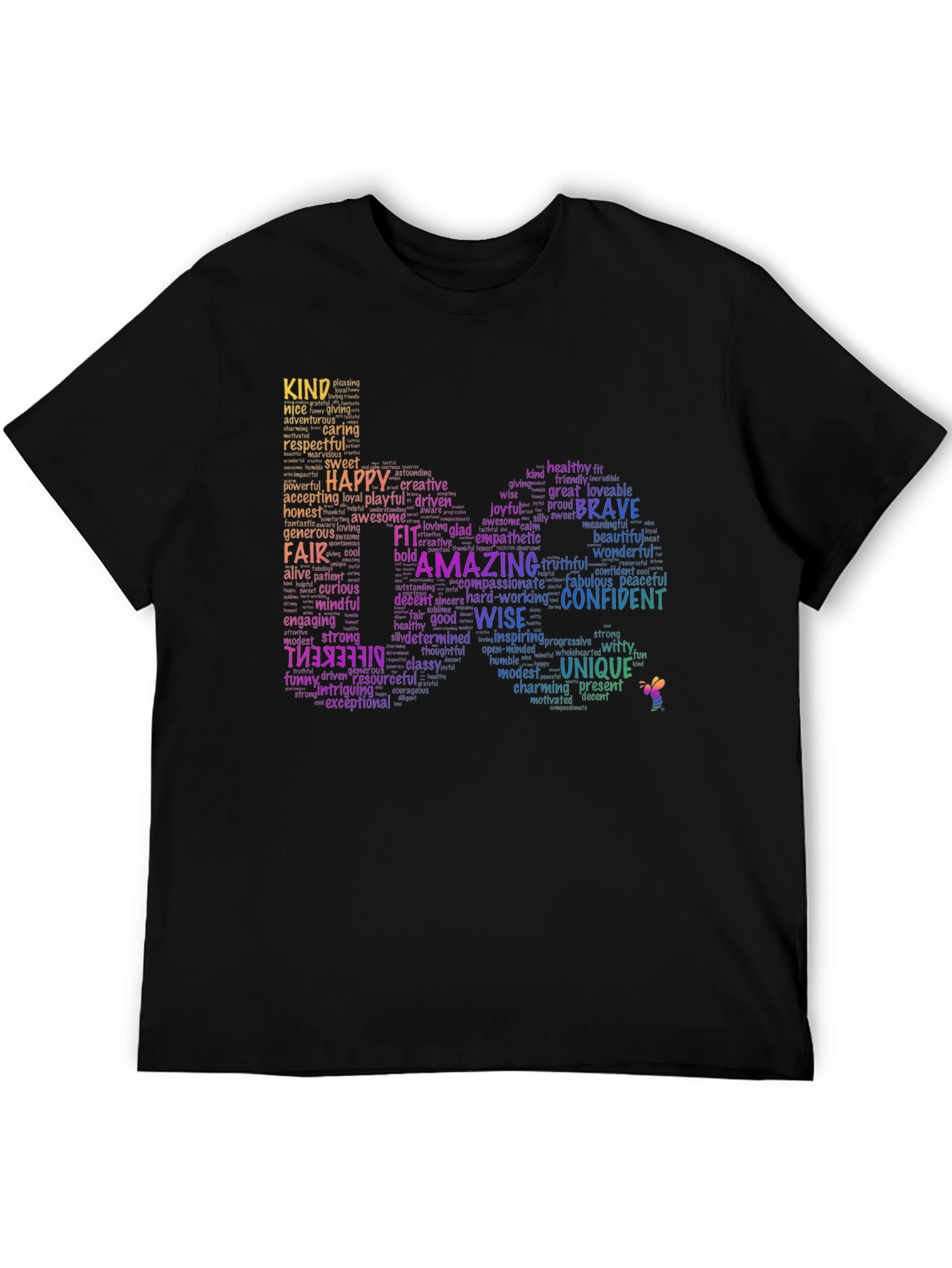 Inspirational Word Art T-Shirt - Positive Affirmations