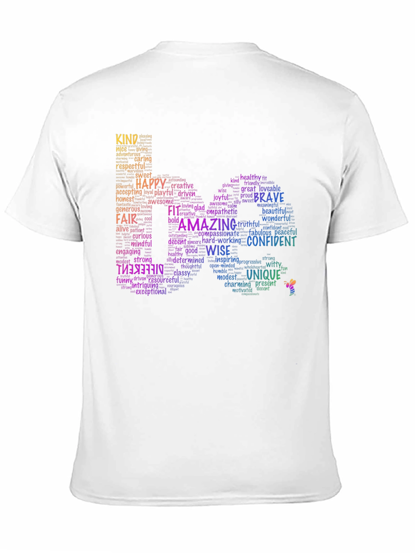 Inspirational Word Art T-Shirt - Positive Affirmations
