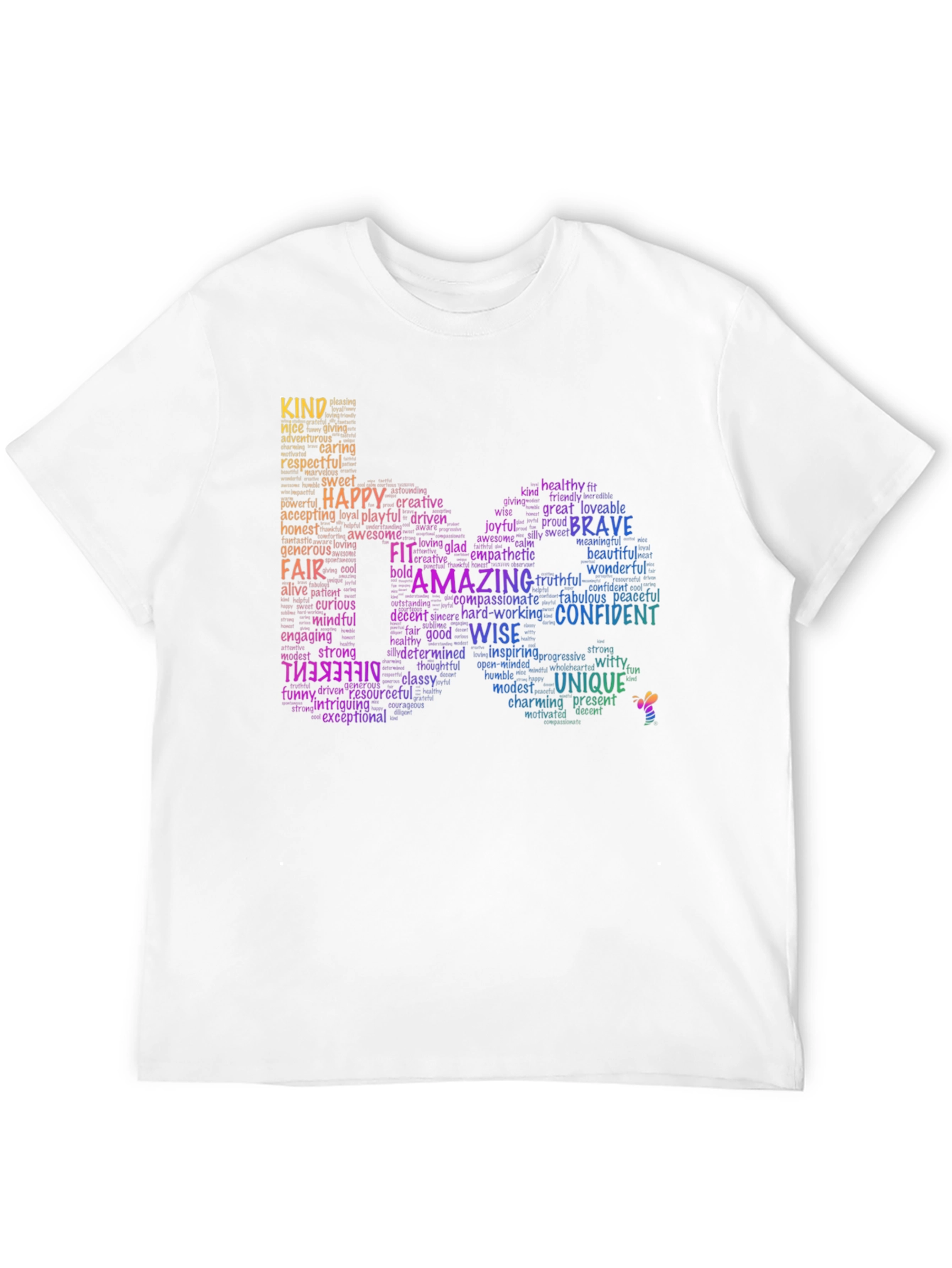 Inspirational Word Art T-Shirt - Positive Affirmations