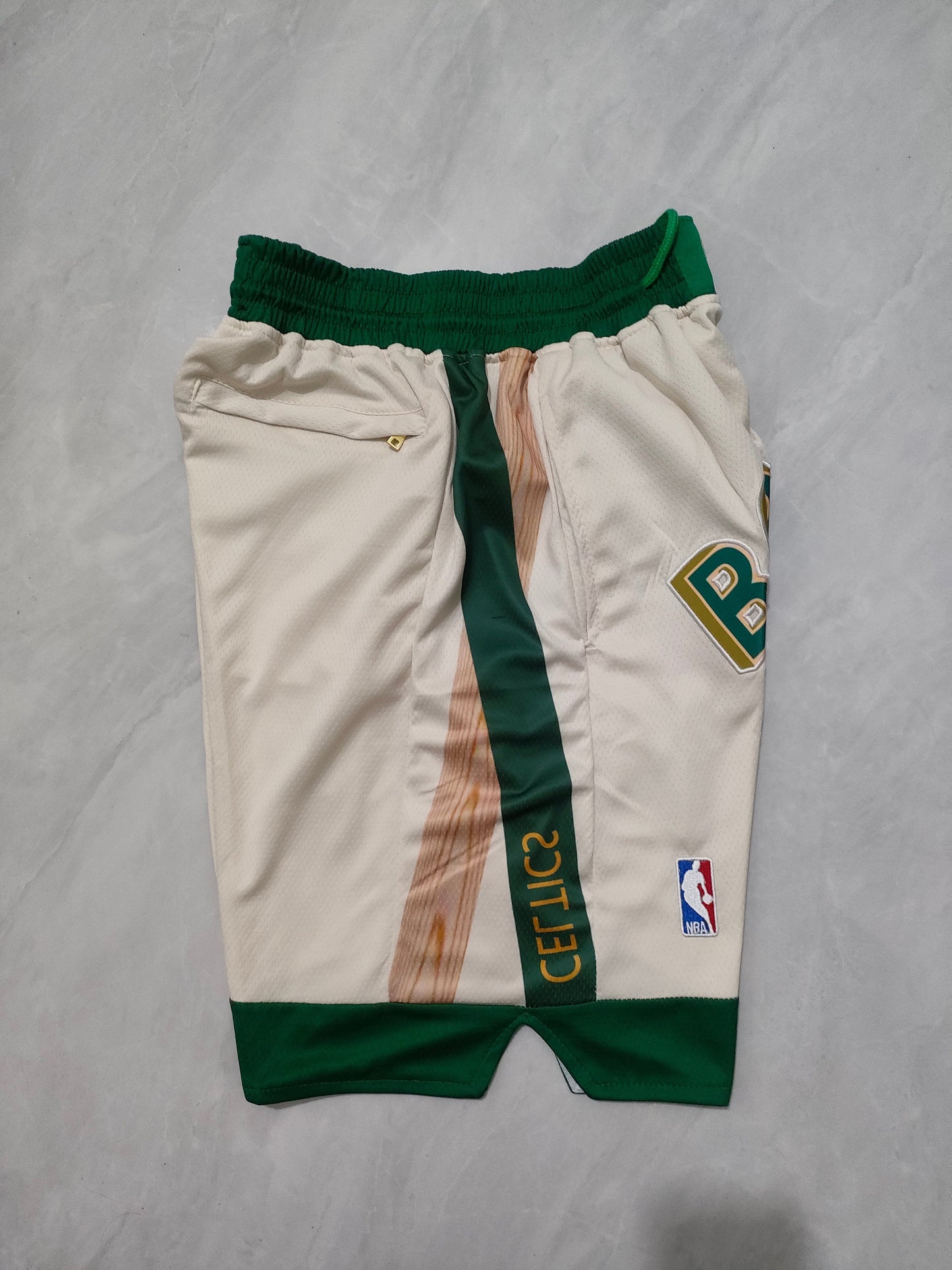 JUST DON Boston Celtics 2024 City Edition Pocket Shorts