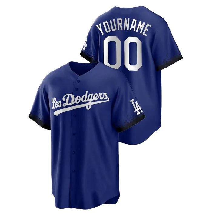 Men's Los Angeles Dodgers Royal Replica Custom Jerseys