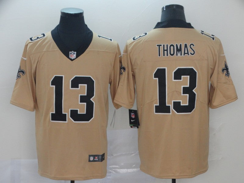 Men's New Orleans Saints Michael Thomas #13 Gold Inverted Game Jerseys