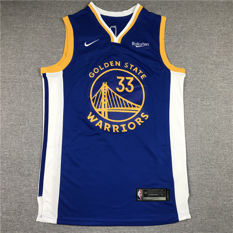 Men's Golden State Warriors James Wiseman 2021/22 Fast Break Replica Jerseys