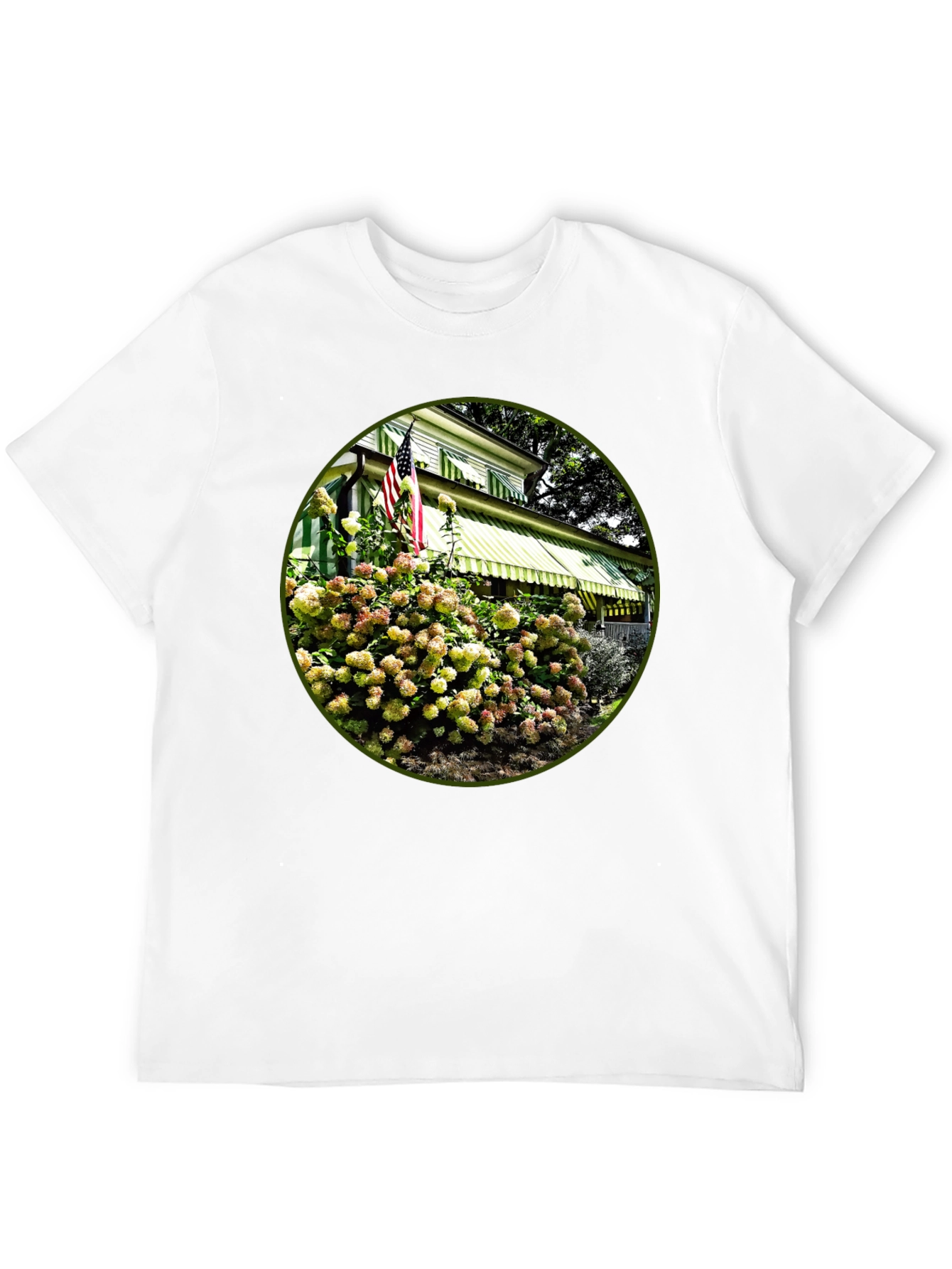 Patriotic Floral House T-Shirt