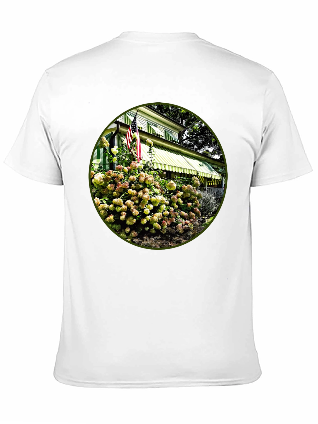 Patriotic Floral House T-Shirt