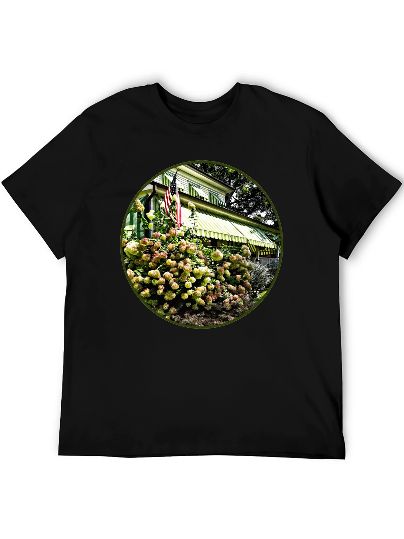 Patriotic Floral House T-Shirt