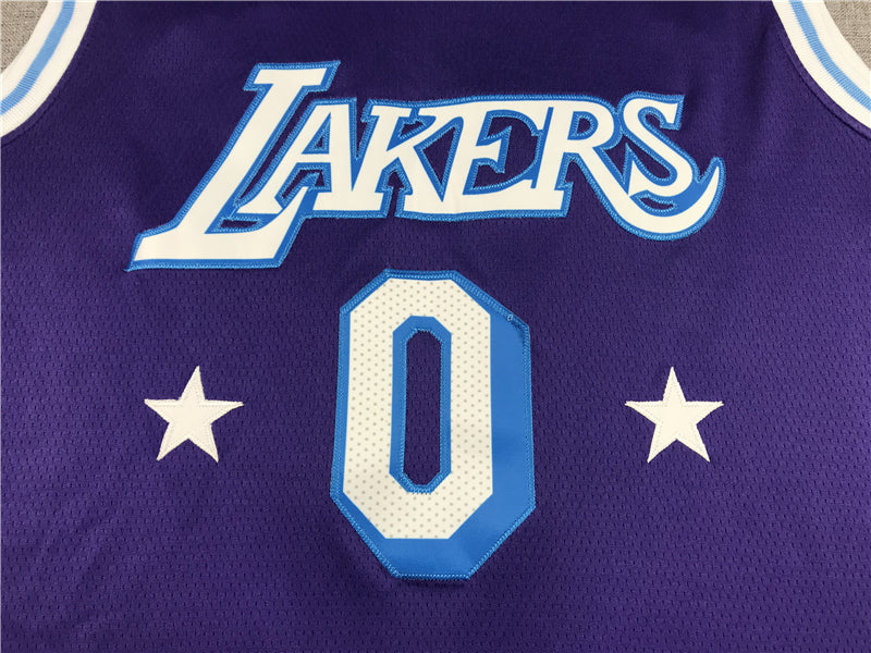 Men's Los Angeles Lakers Russell Westbrook Purple 2021/22 Swingman Jerseys
