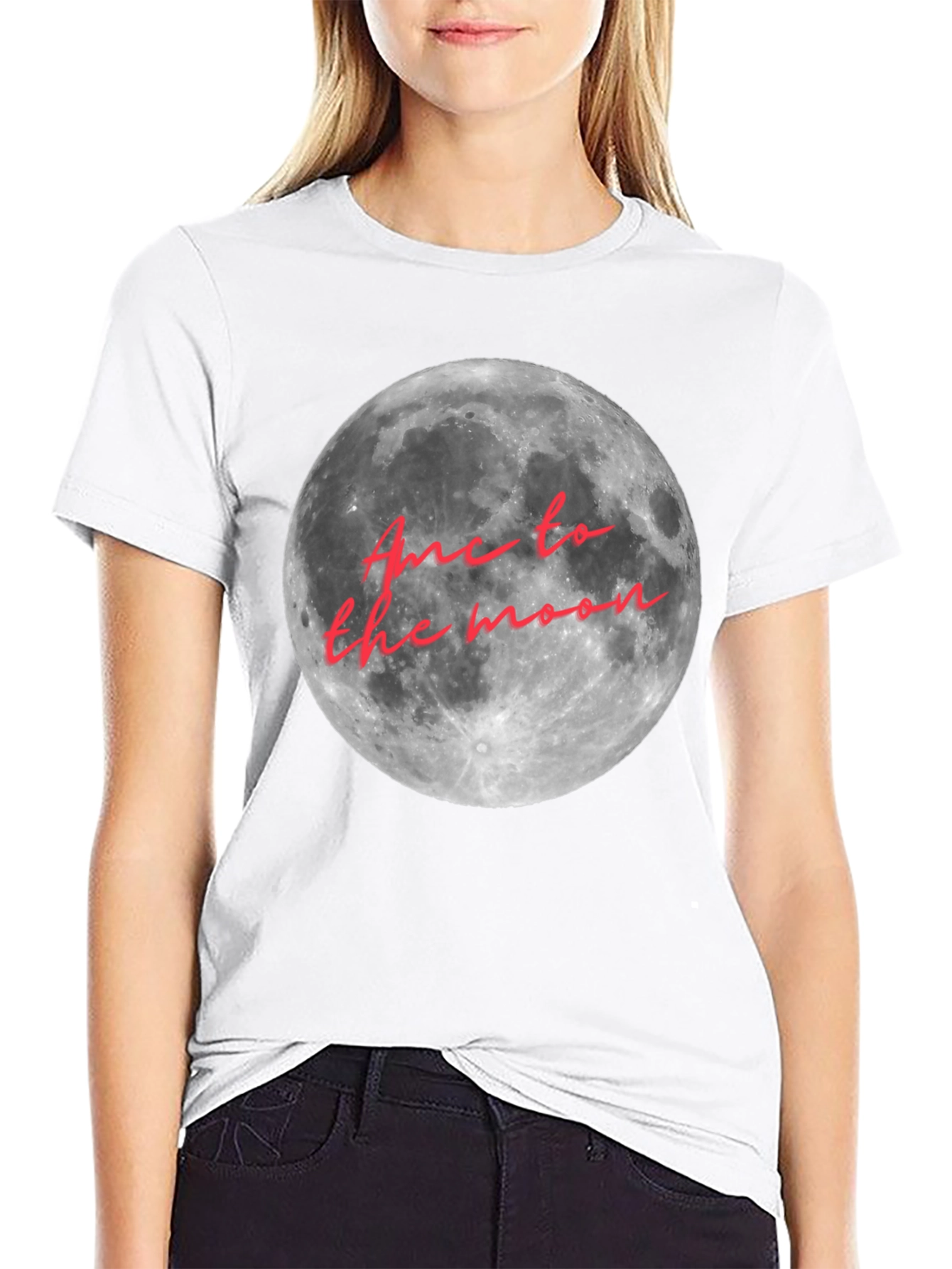 Moon Landing Graphic Tee - Soft Cotton Comfort