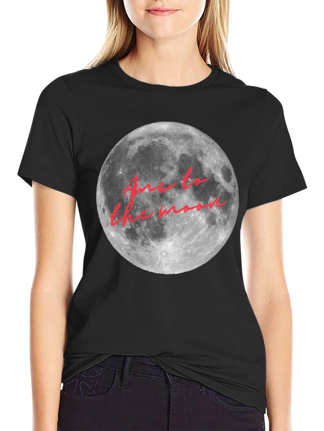 Moon Landing Graphic Tee - Soft Cotton Comfort